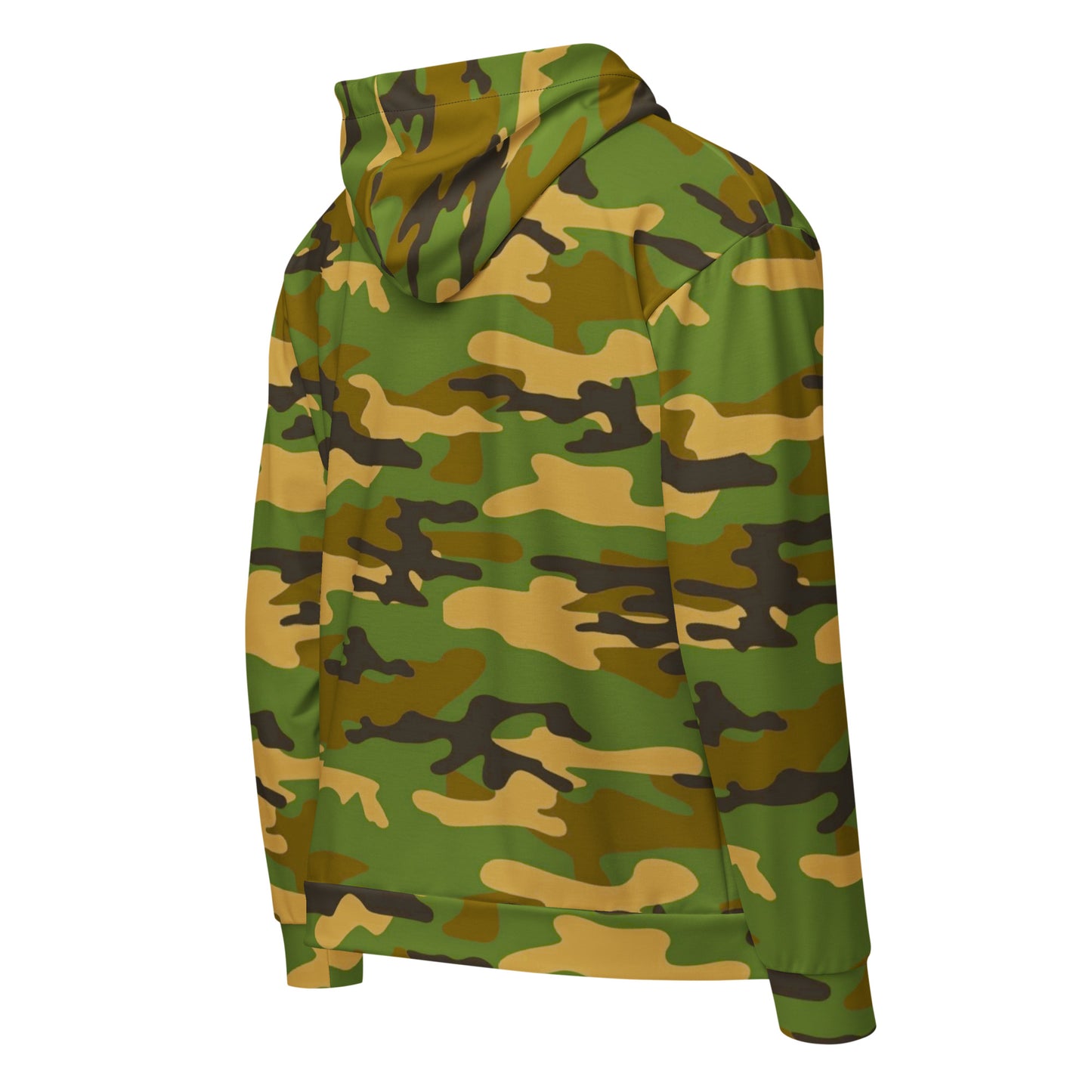 Camo Unisex Zip Hoodie - Activewear Well