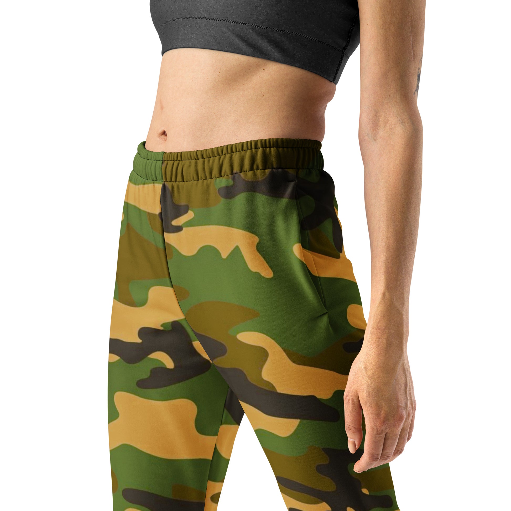 Women's Camo Joggers - Activewear Well