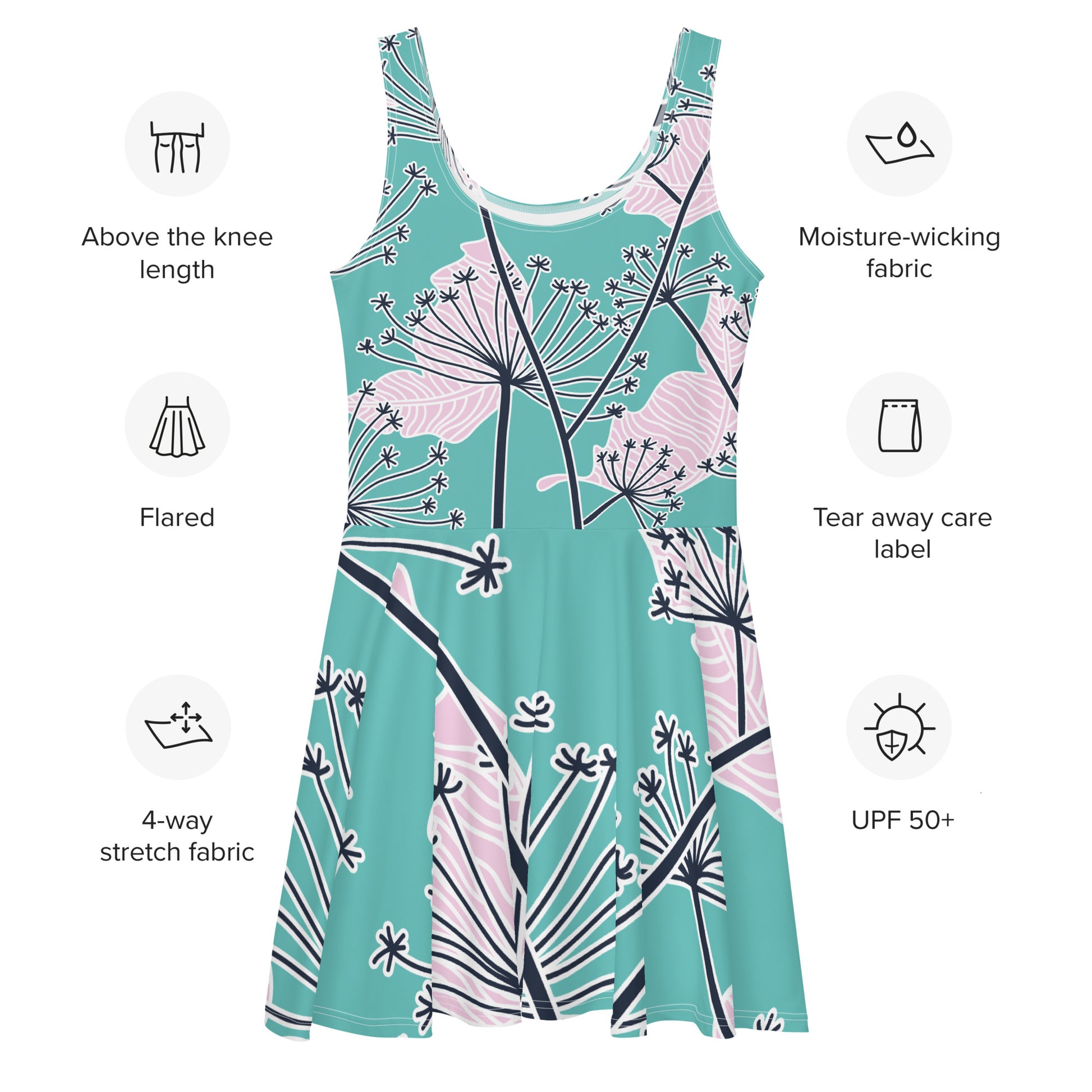 Amalia Skater Dress - Activewear Well