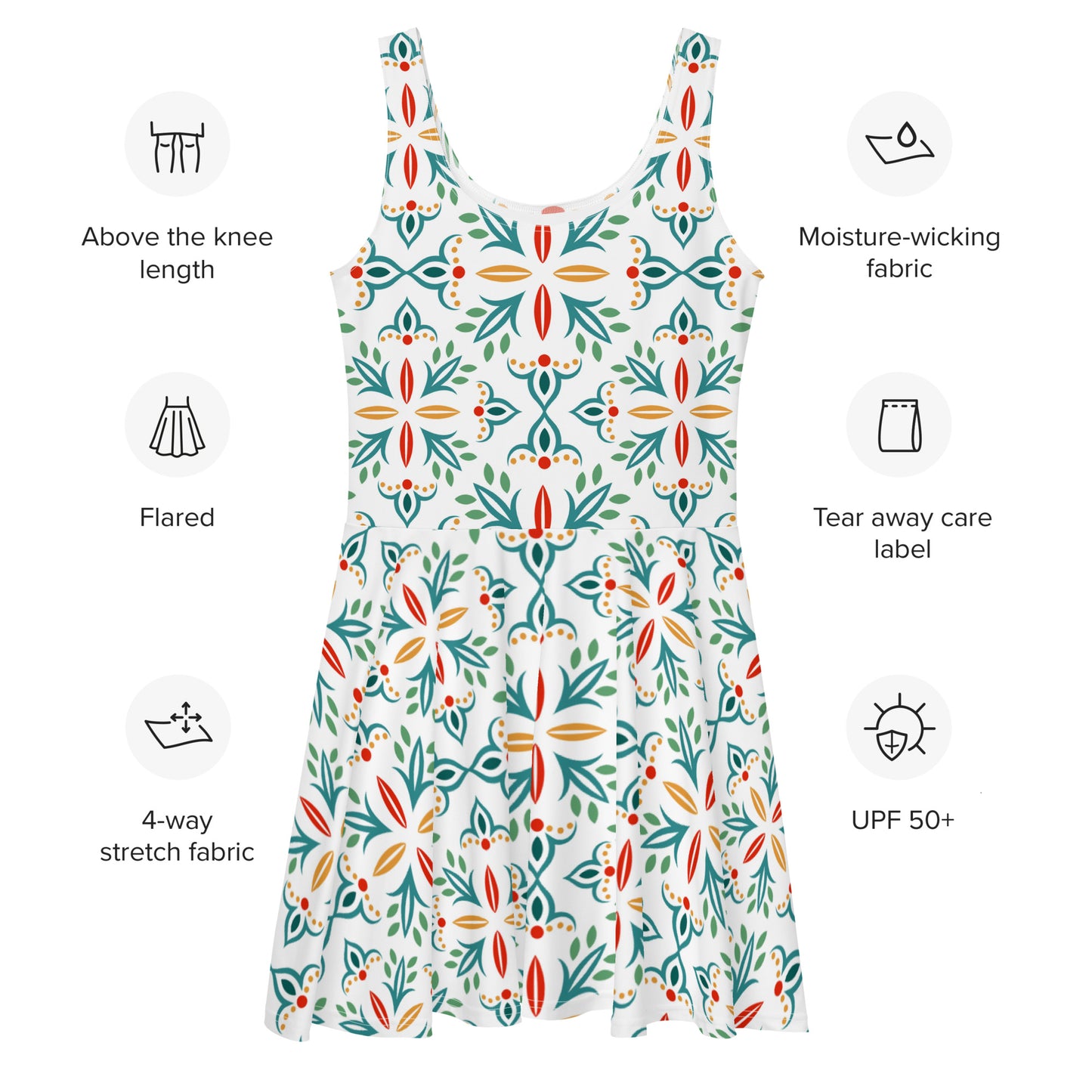 Ava Skater Dress - Activewear Well