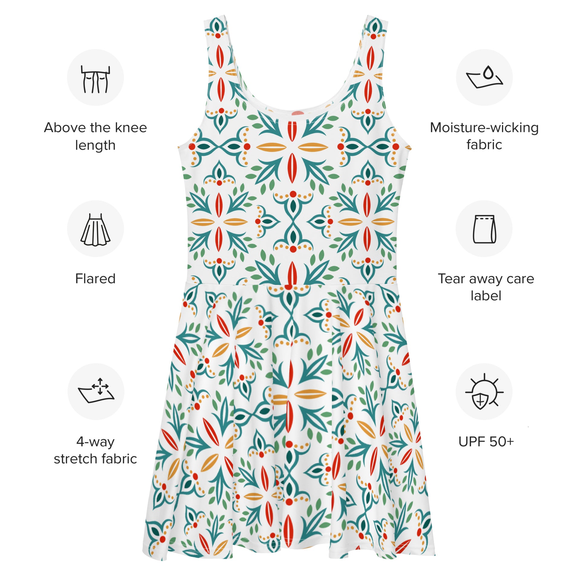 Ava Skater Dress - Activewear Well