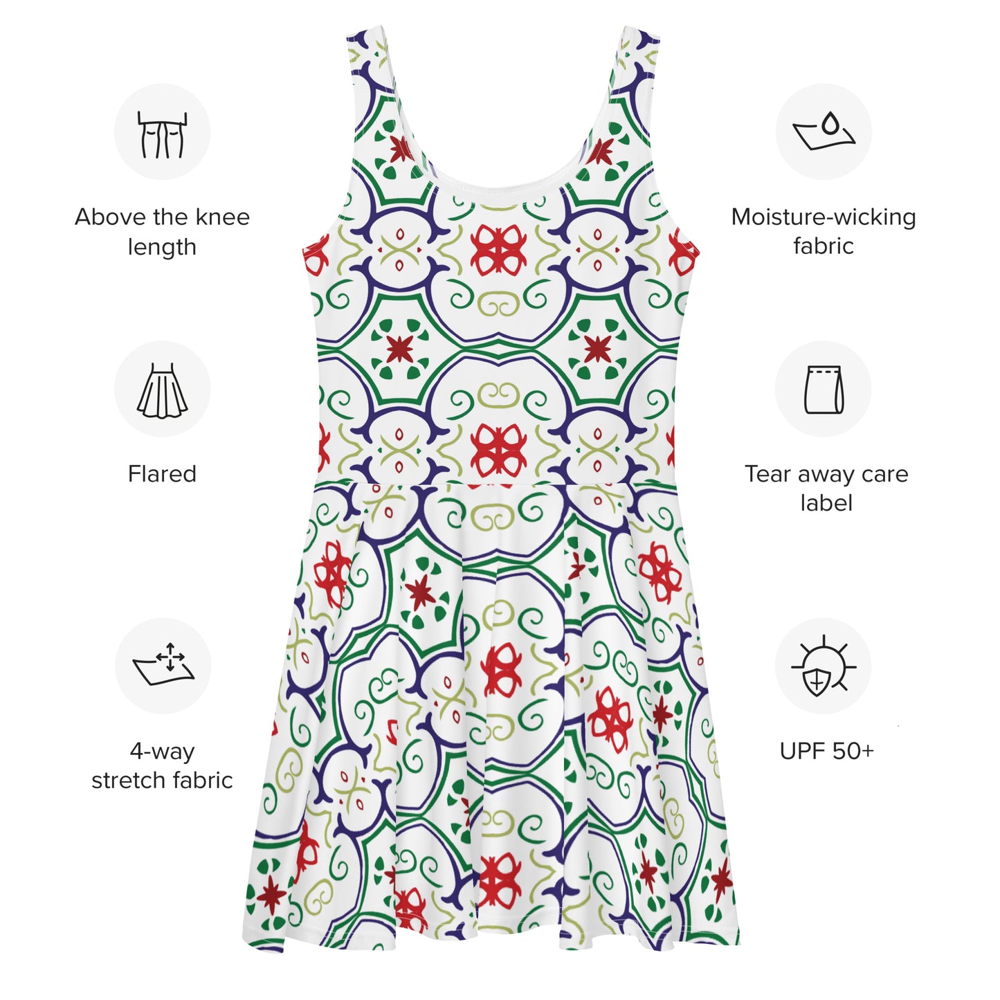 Mia Skater Dress - Activewear Well