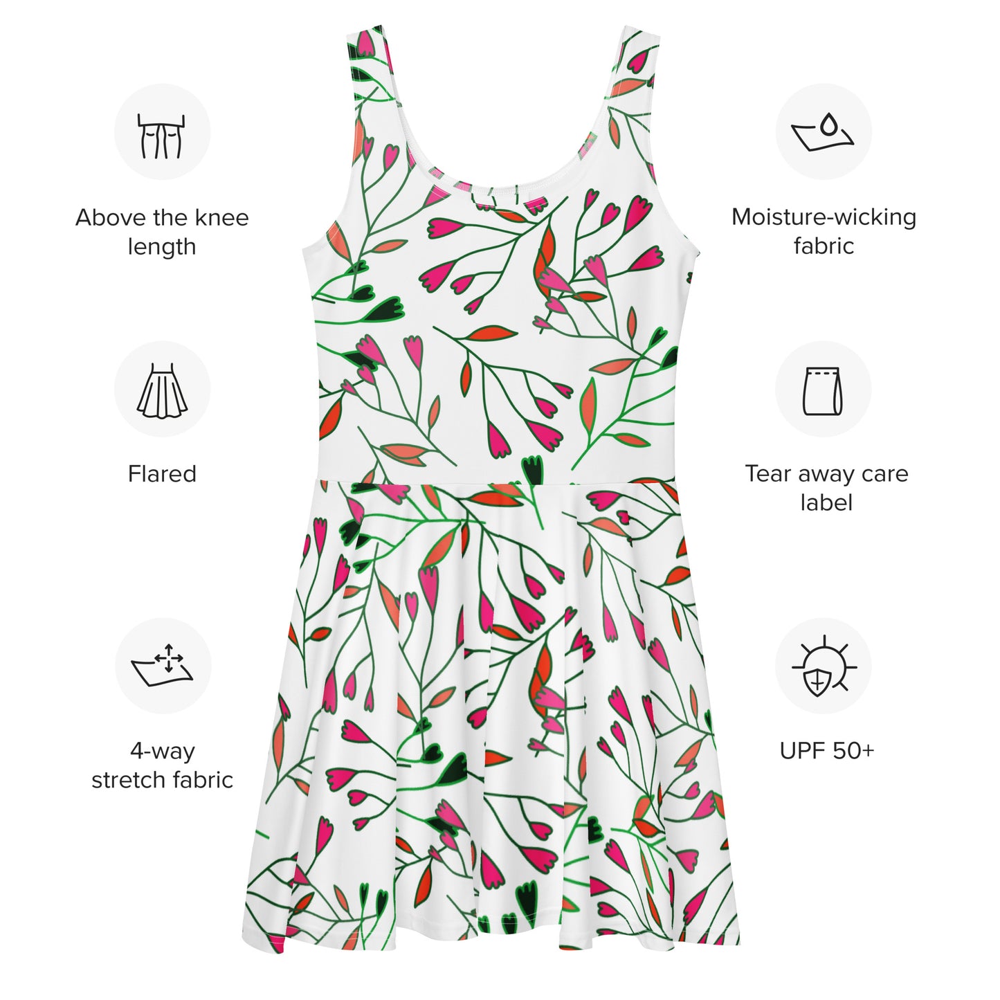 Joyce Skater Dress - Activewear Well