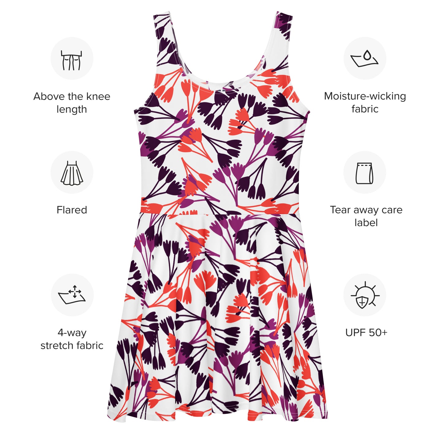 Staci Skater Dress - Activewear Well
