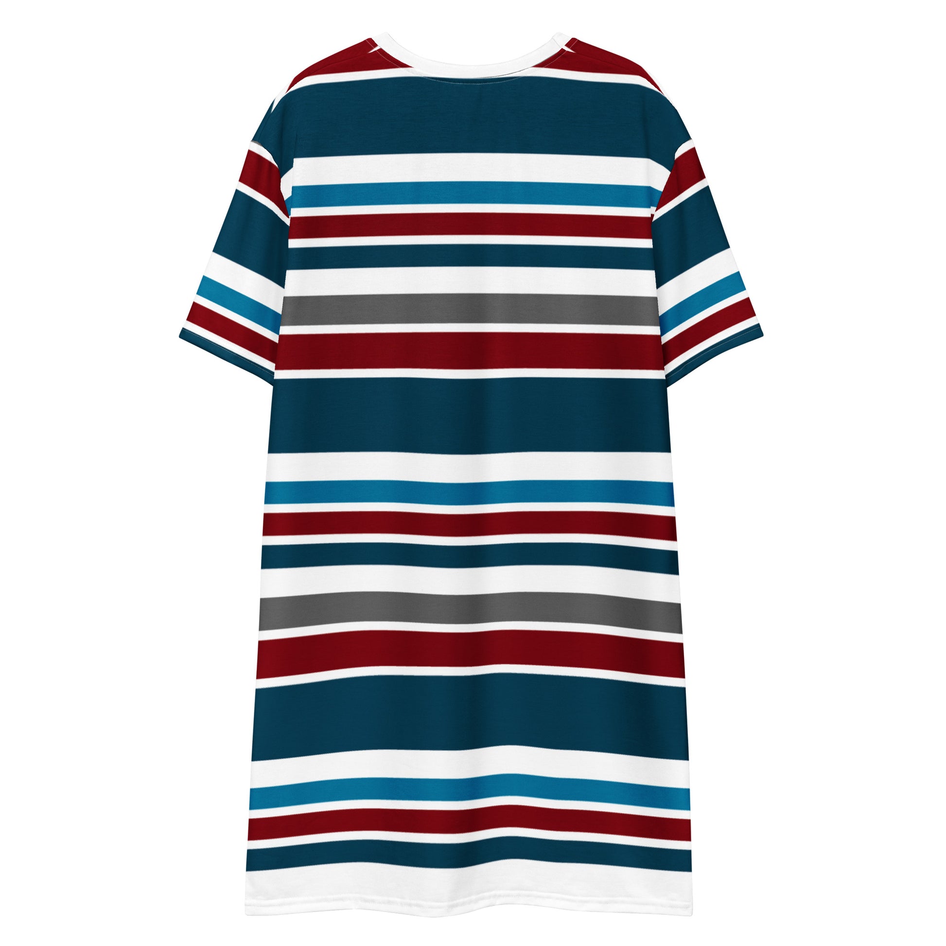 Striped T-Shirt Dress - Activewear Well