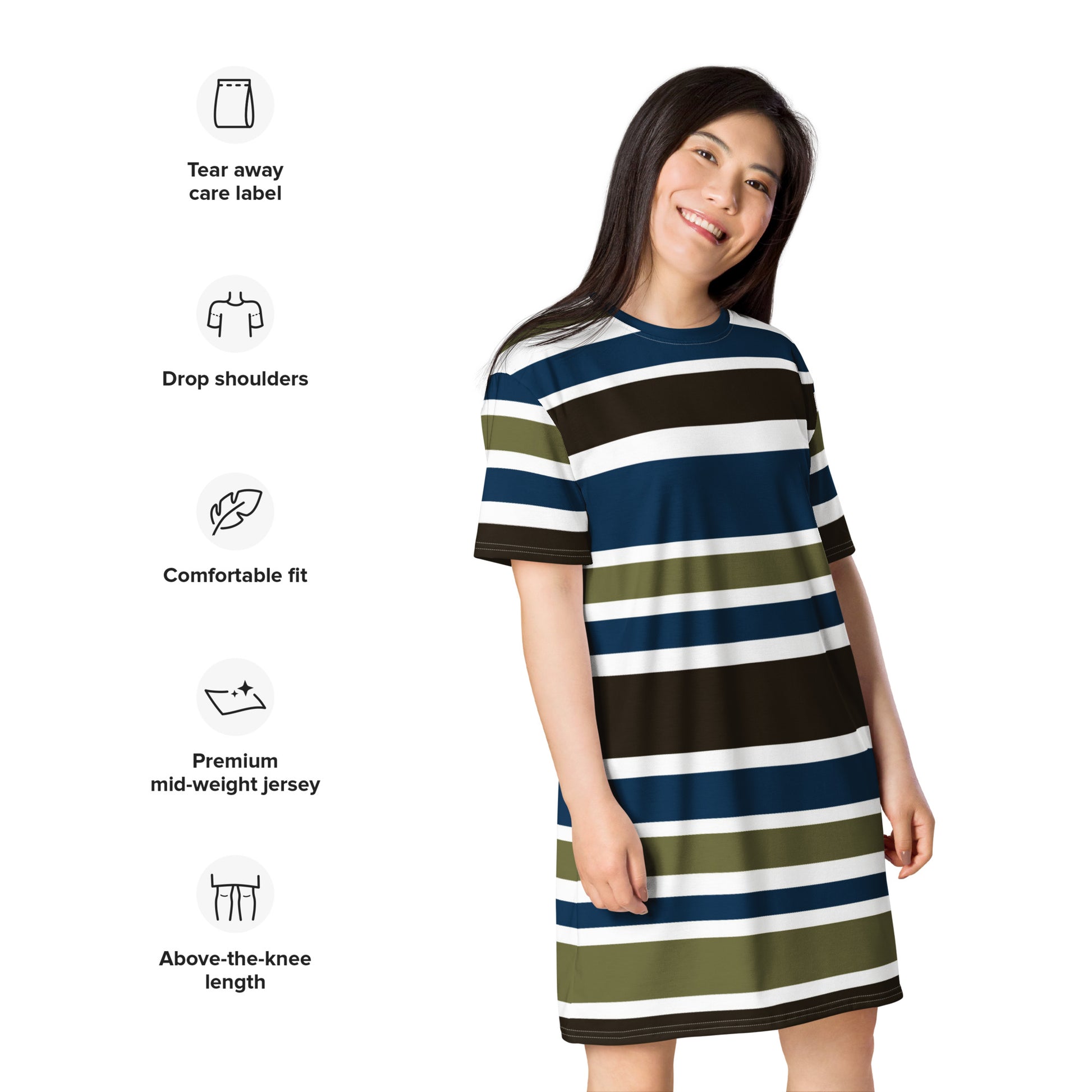 Women's T-Shirt Dress - Activewear Well