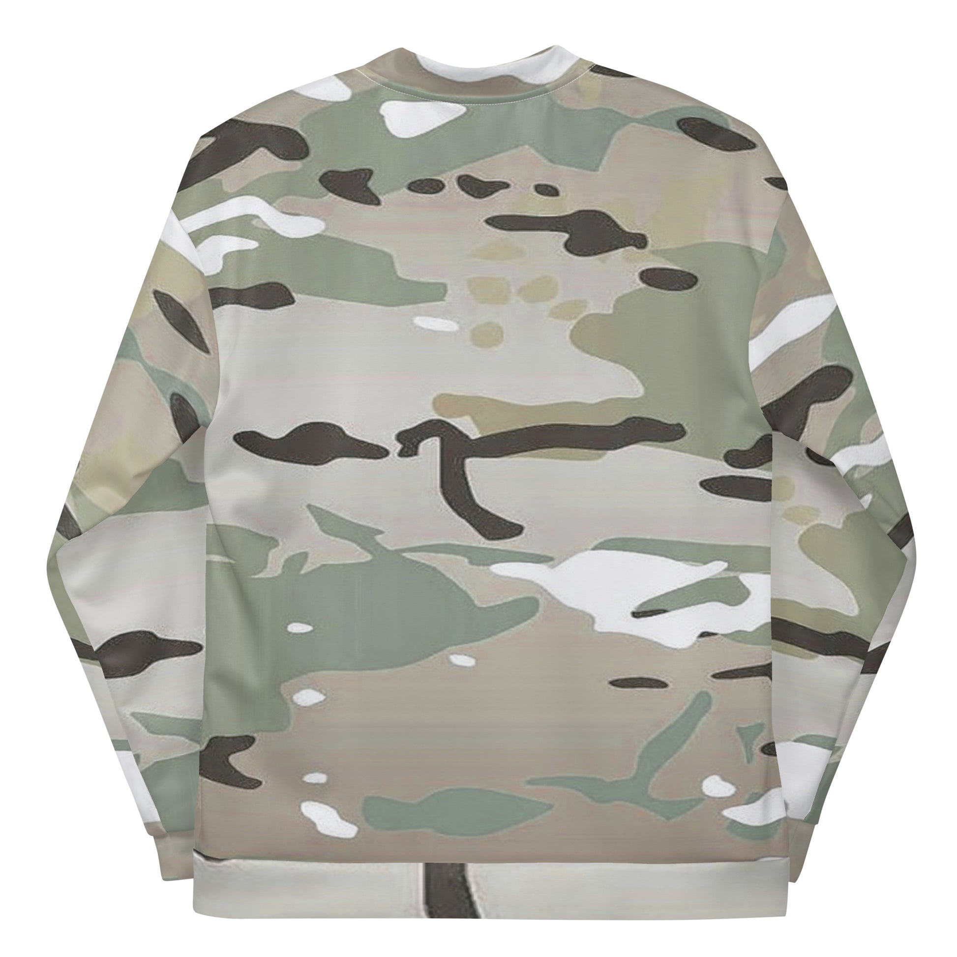Desert Camo Unisex Bomber Jacket - Activewear Well