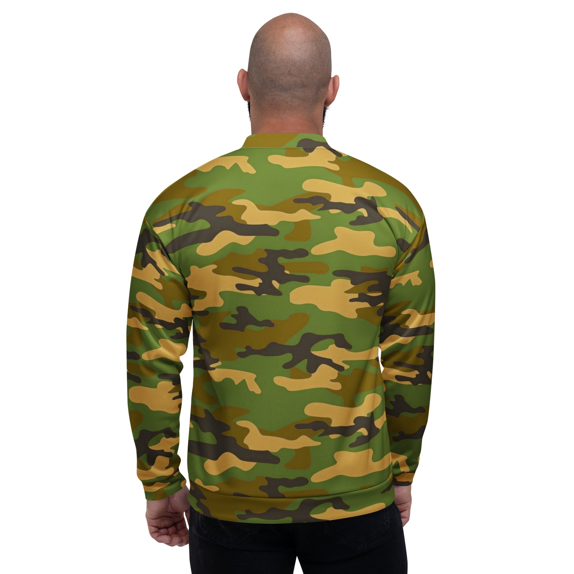 Camo Unisex Bomber Jacket - Activewear Well