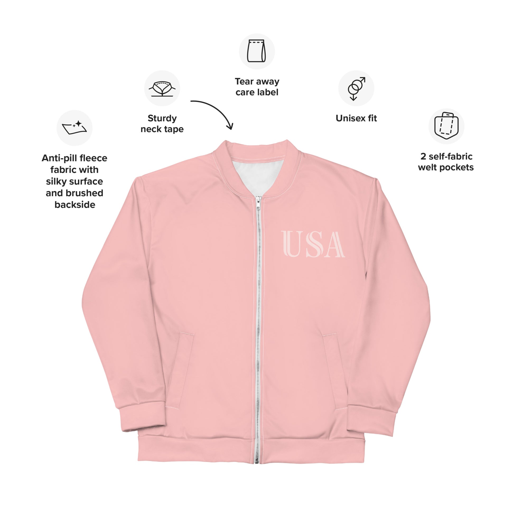 Women's Cycling Bomber Jacket - Activewear Well
