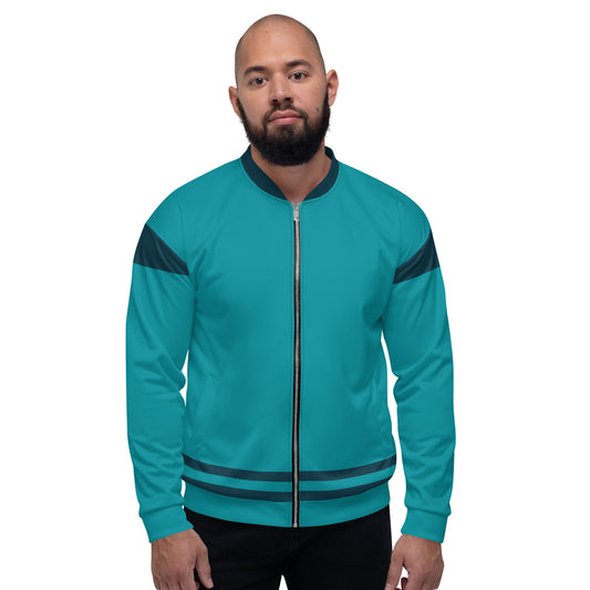 Running Unisex Bomber Jacket - Activewear Well