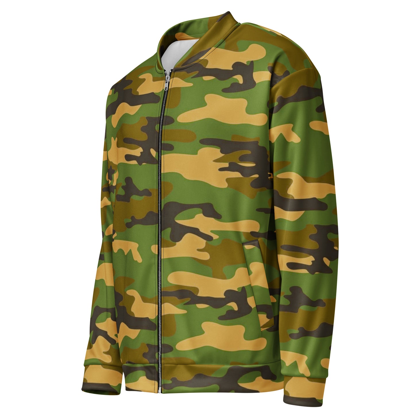 Camo Unisex Bomber Jacket - Activewear Well