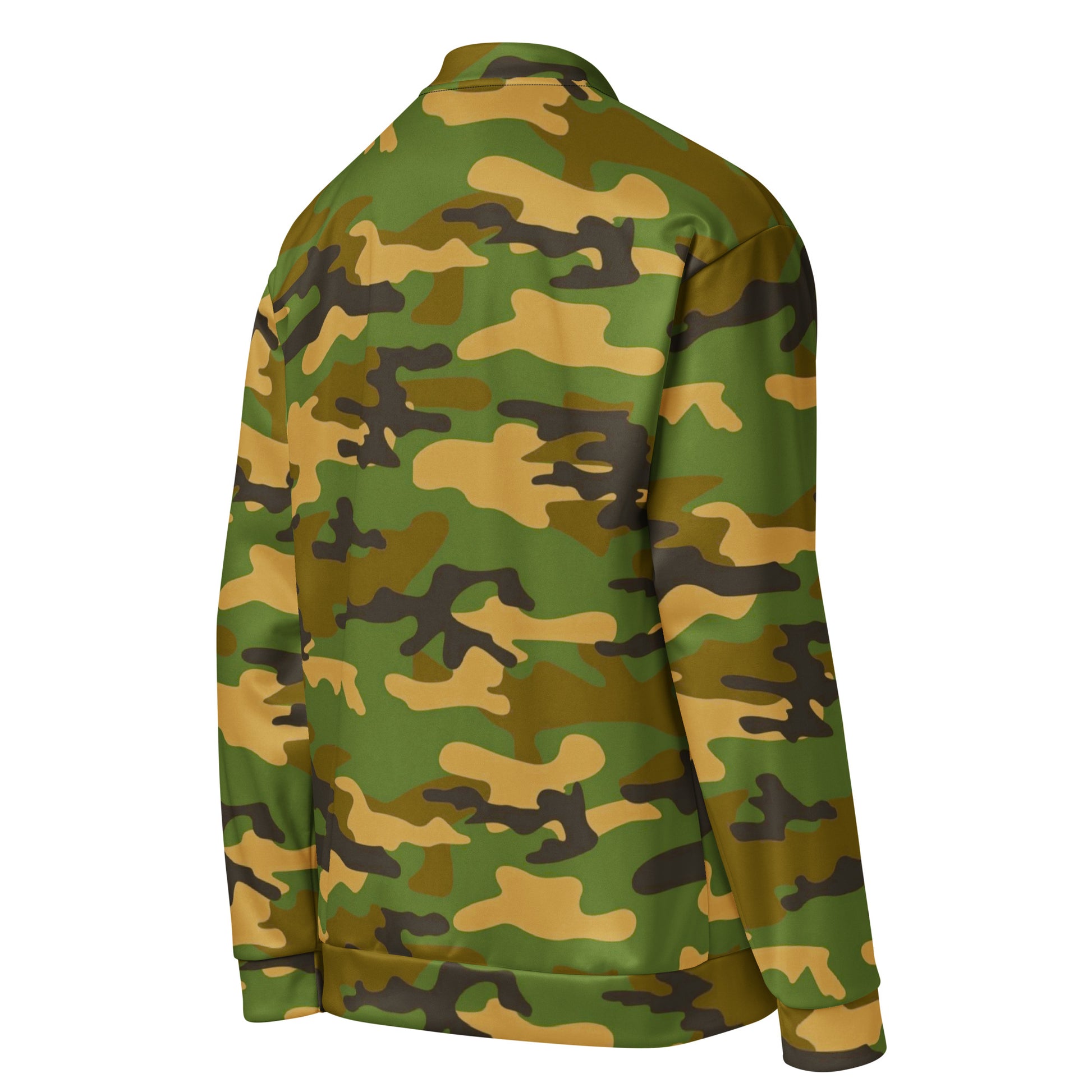 Camo Unisex Bomber Jacket - Activewear Well
