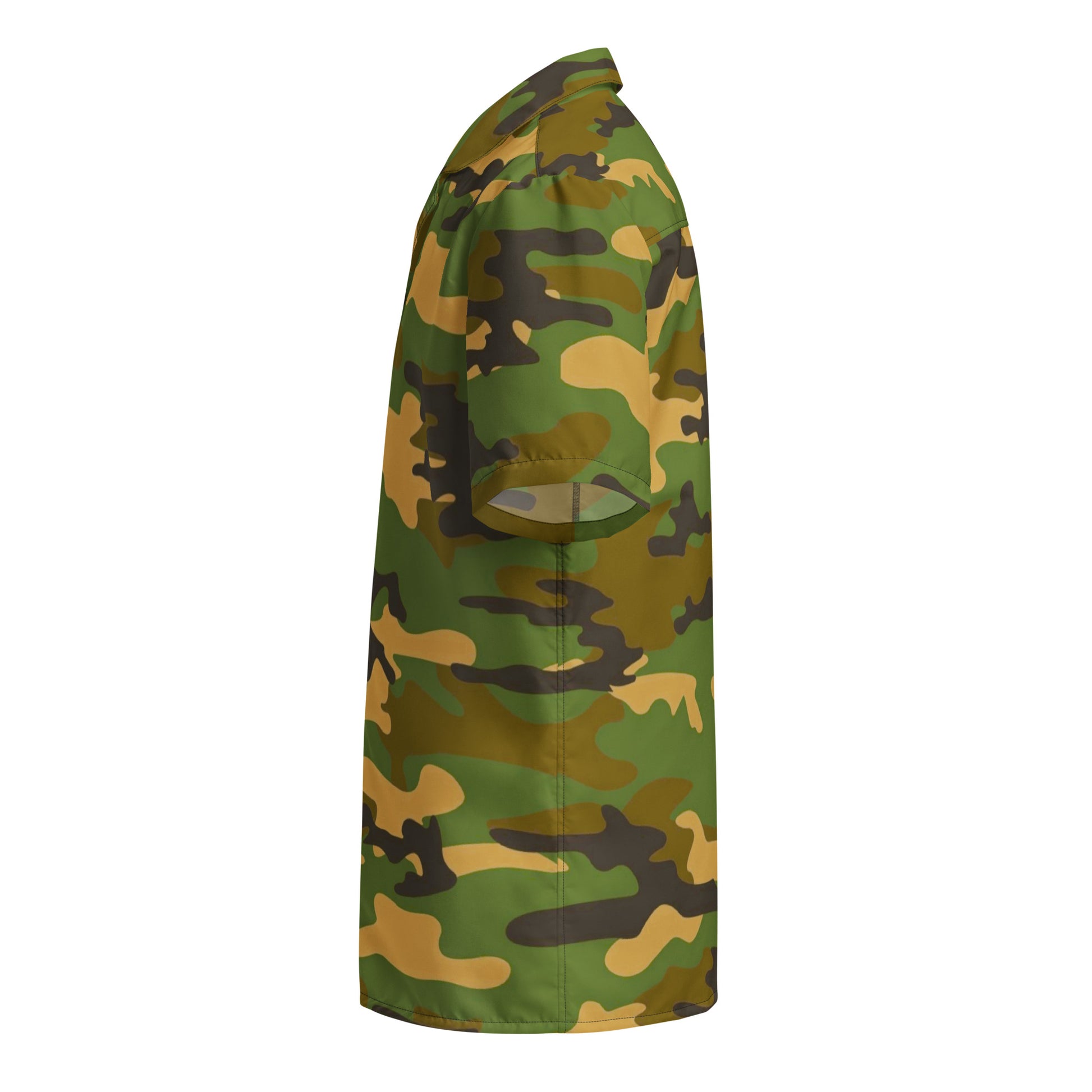 Camo Unisex Button Shirt - Activewear Well
