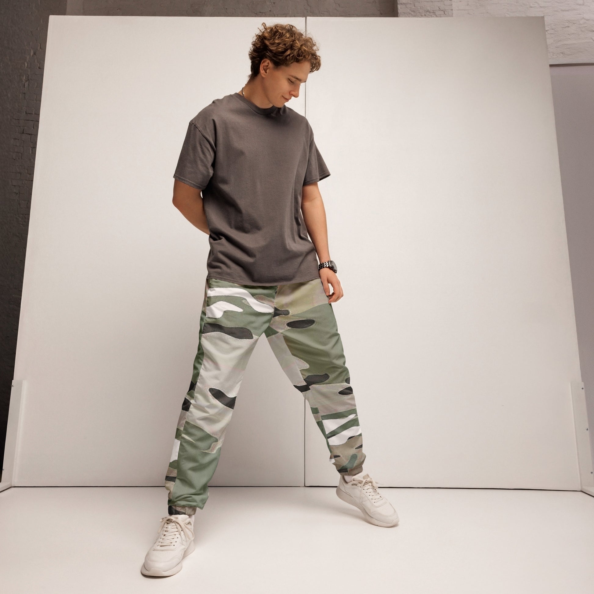 Desert Camo Unisex Track Pants - Activewear Well