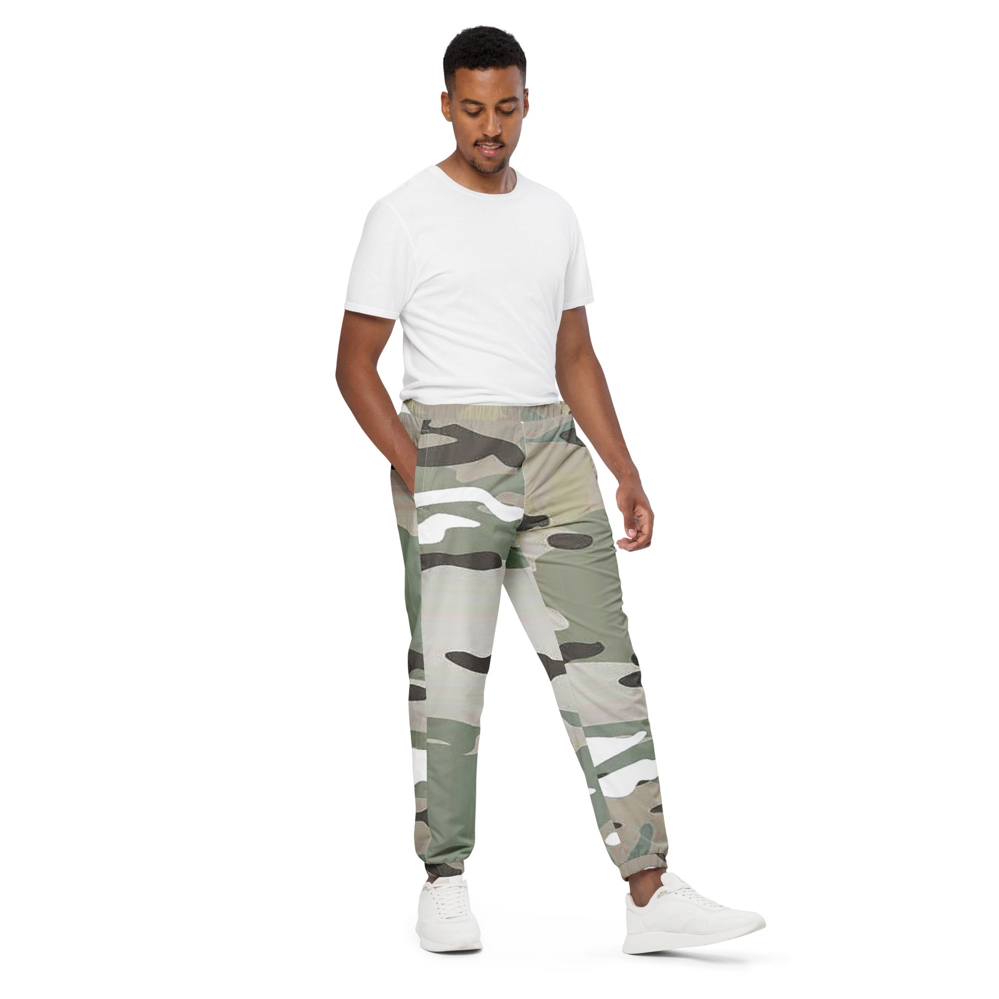 Desert Camo Unisex Track Pants - Activewear Well
