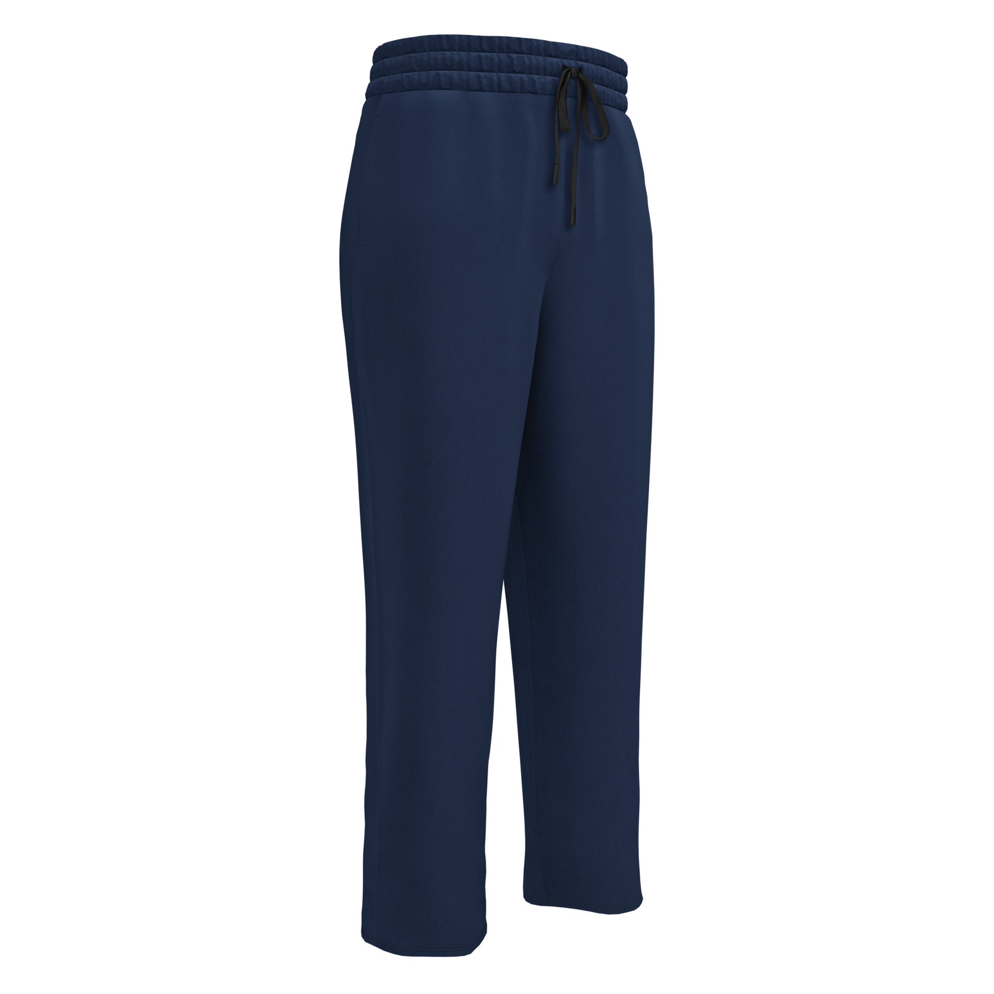 Navy Wide-Leg Joggers - Activewear Well