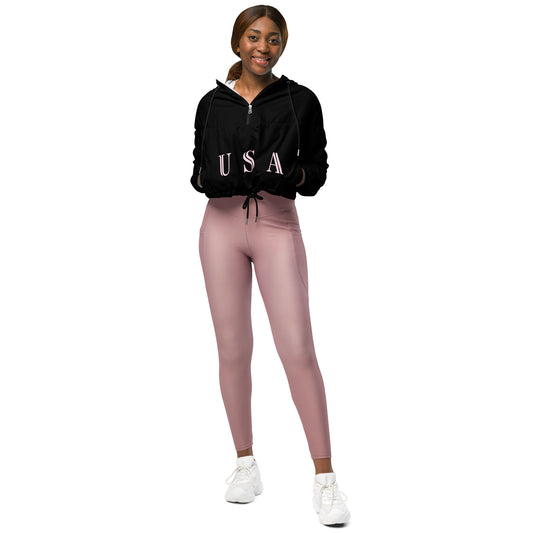 Women’s Cycling Cropped Windbreaker - Activewear Well