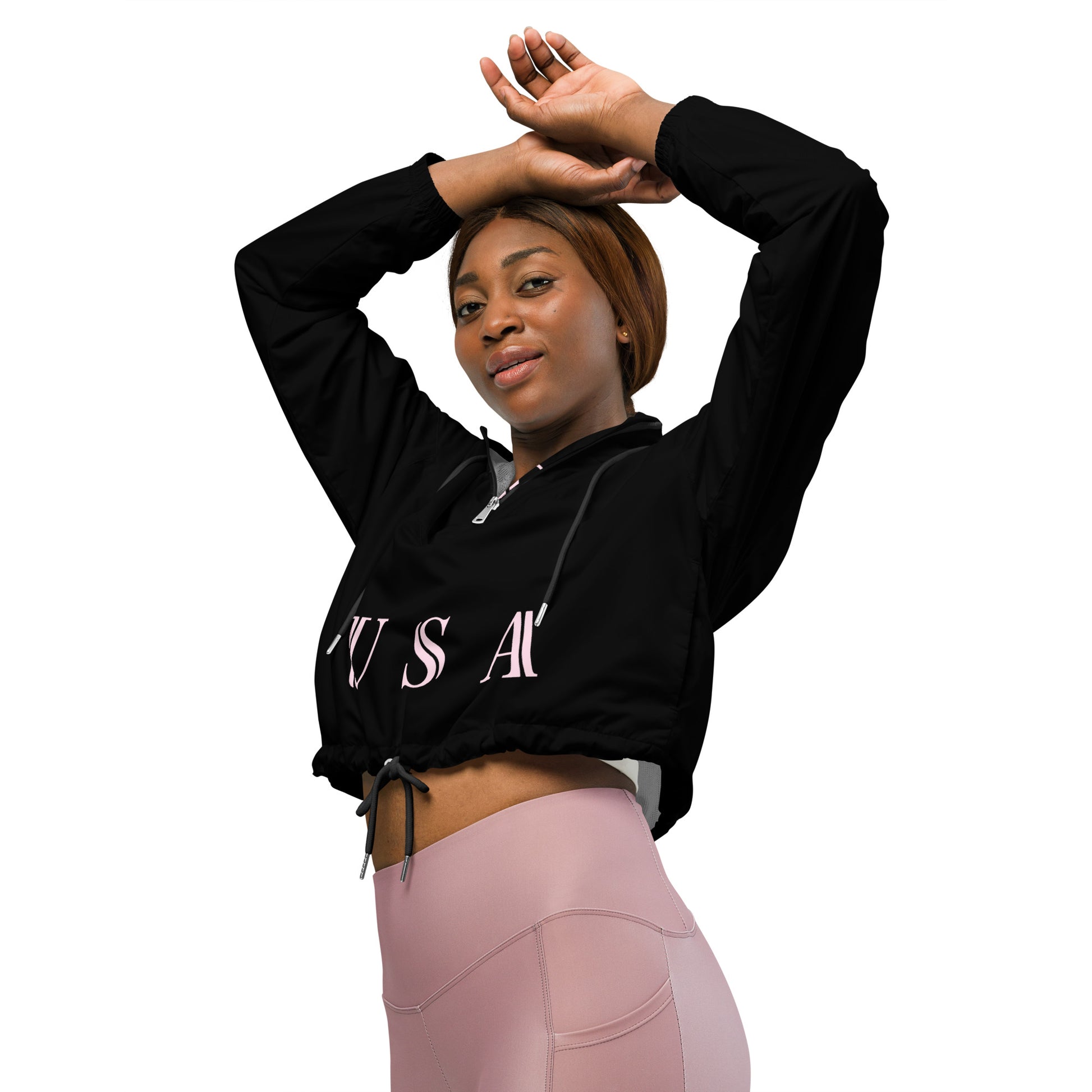 Women’s Cycling Cropped Windbreaker - Activewear Well