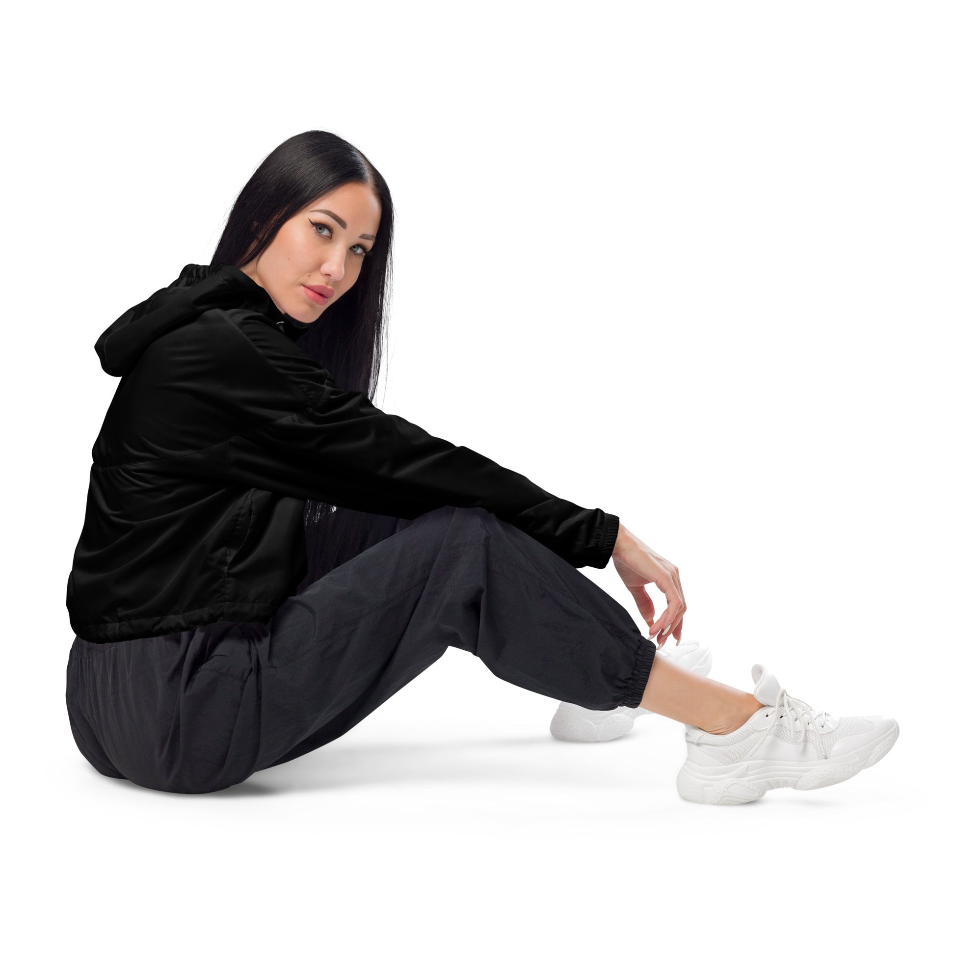 Women’s Cycling Cropped Windbreaker - Activewear Well