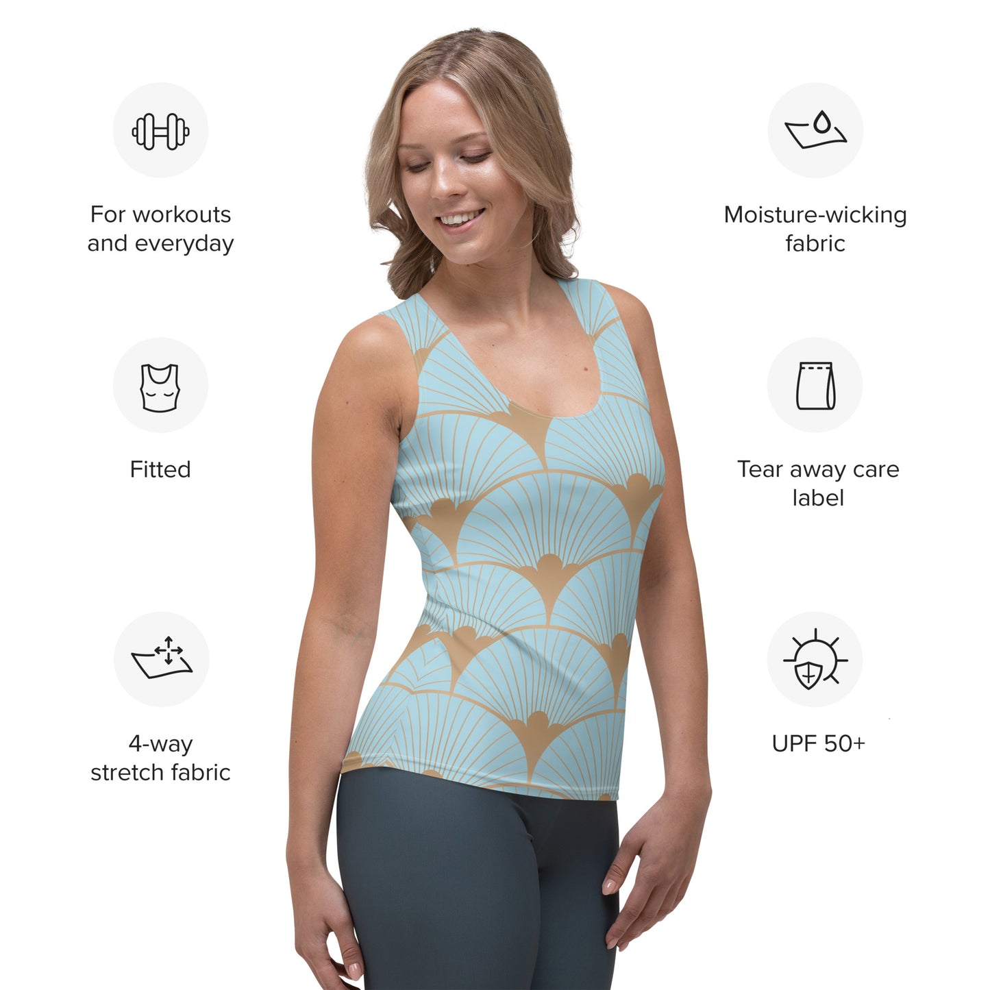 Sophia Tank Top - Activewear Well