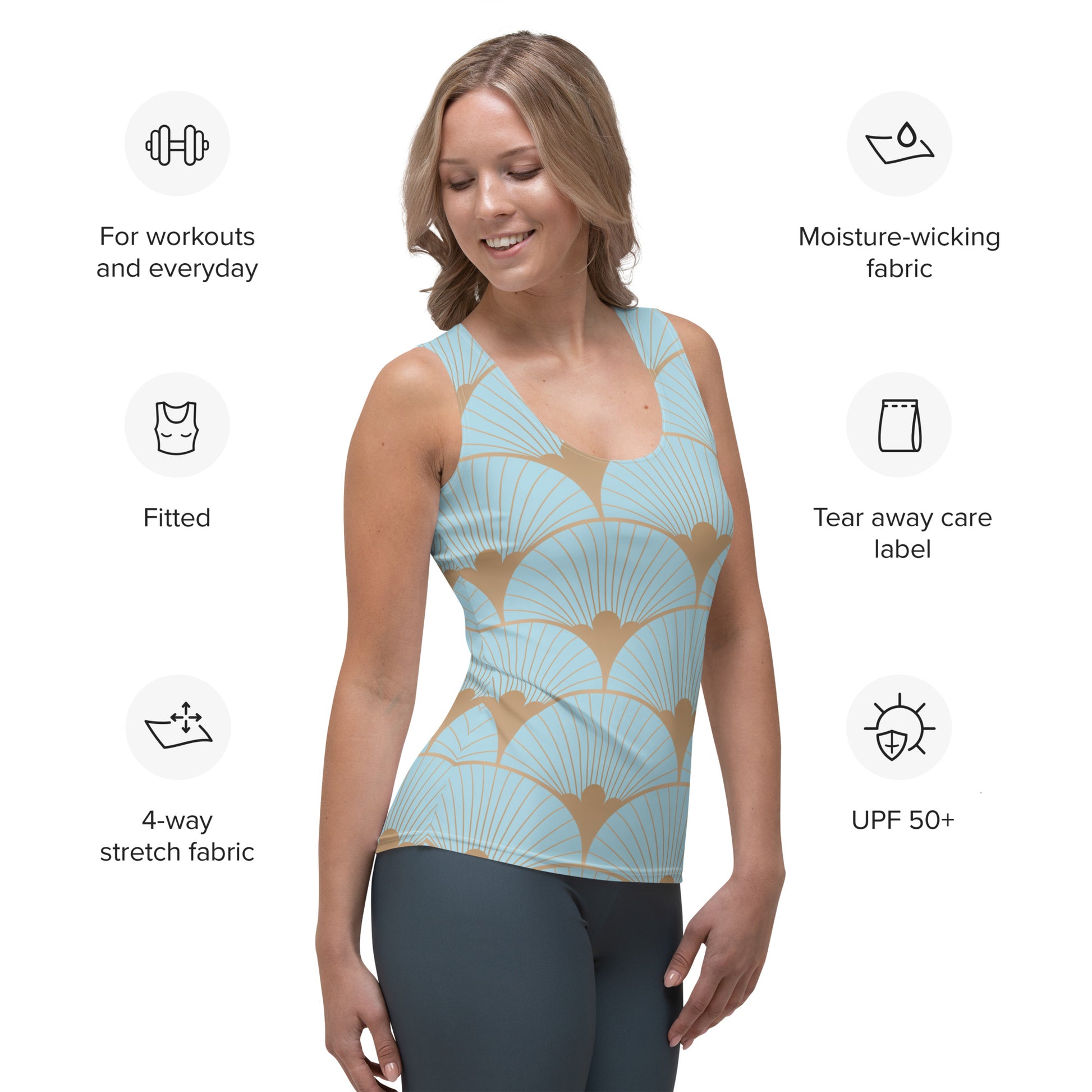 Sophia Tank Top - Activewear Well