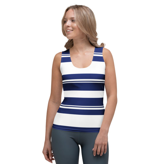 Women's Striped Tank Top - Activewear Well