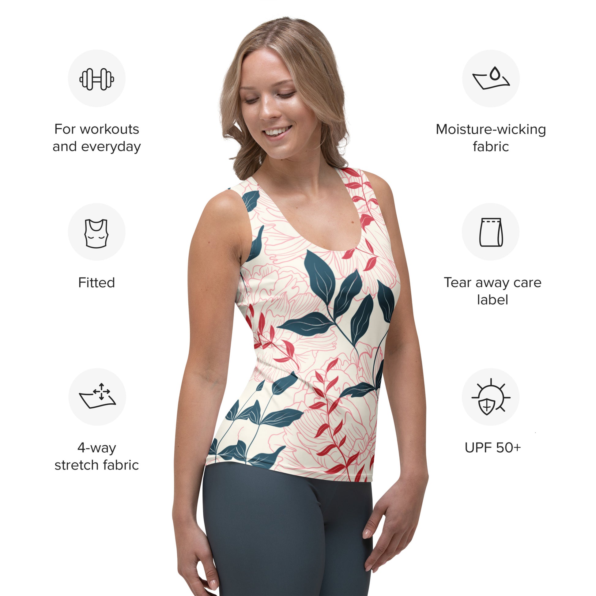 Sally Tank Top - Activewear Well