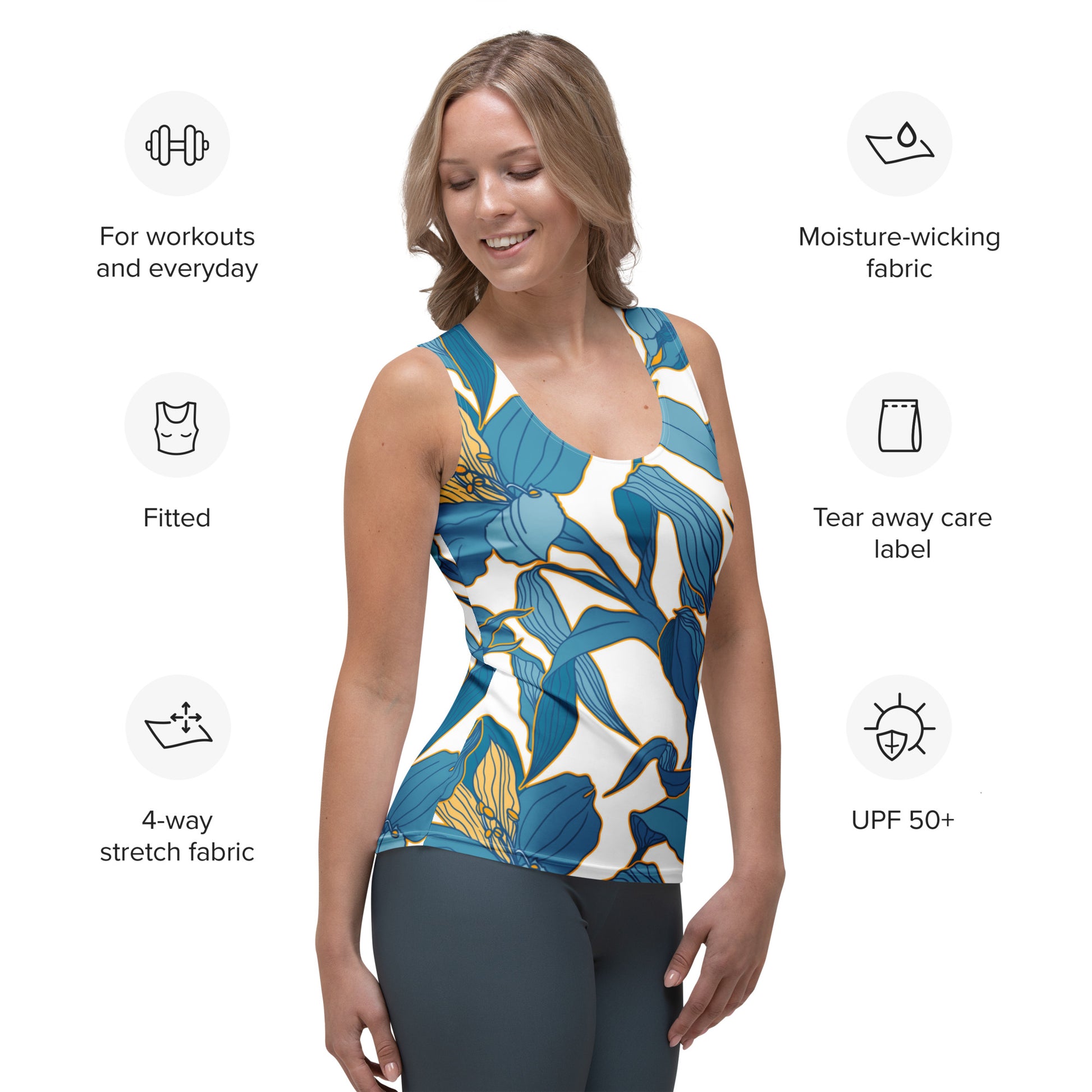 Allison Tank Top - Activewear Well