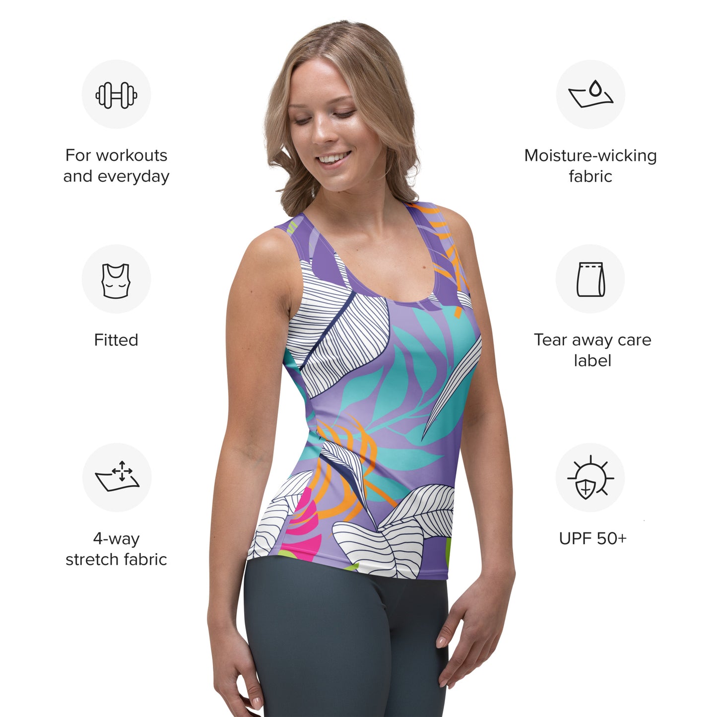 Zoe Tank Top - Activewear Well