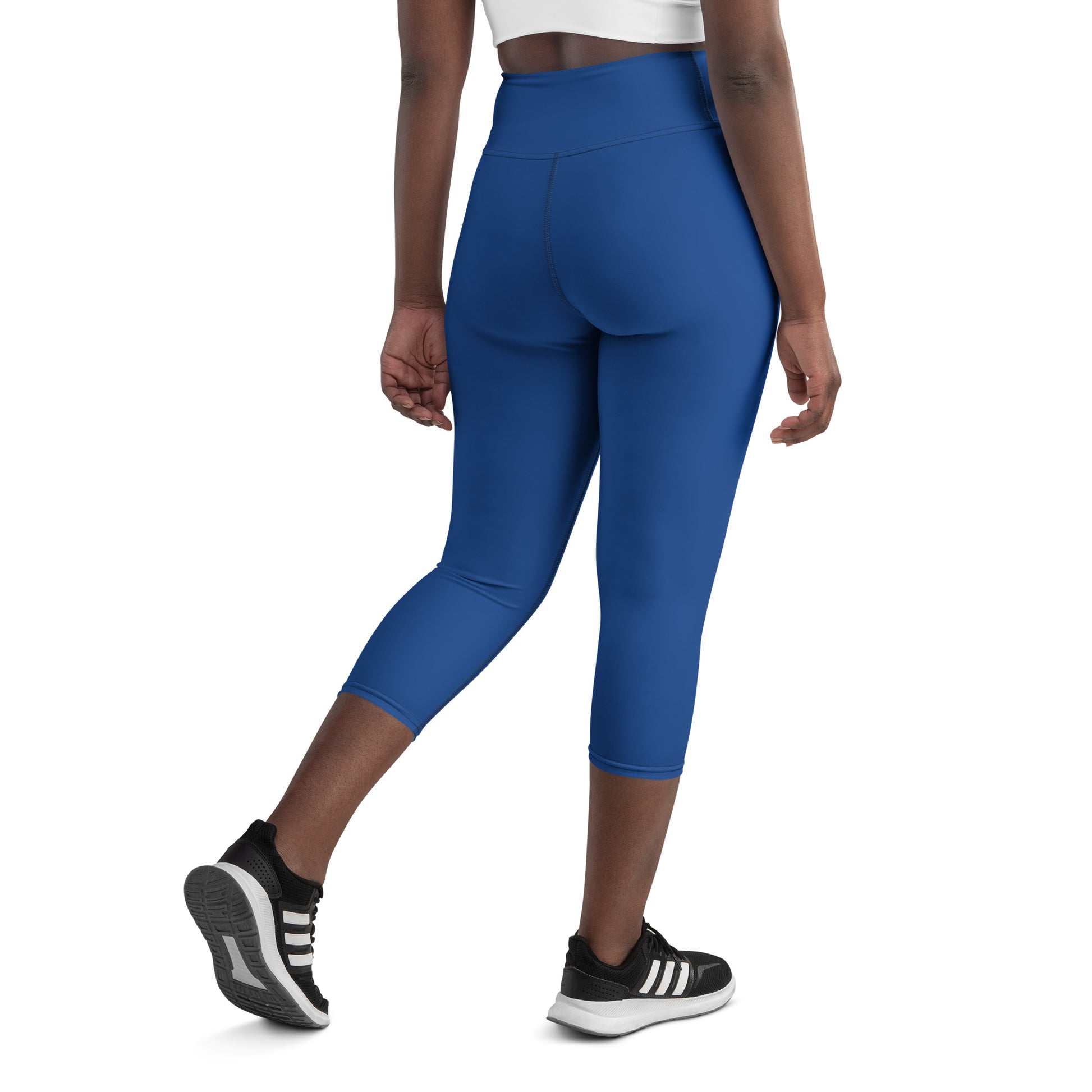Royal Blue Yoga Capri Leggings - Activewear Well