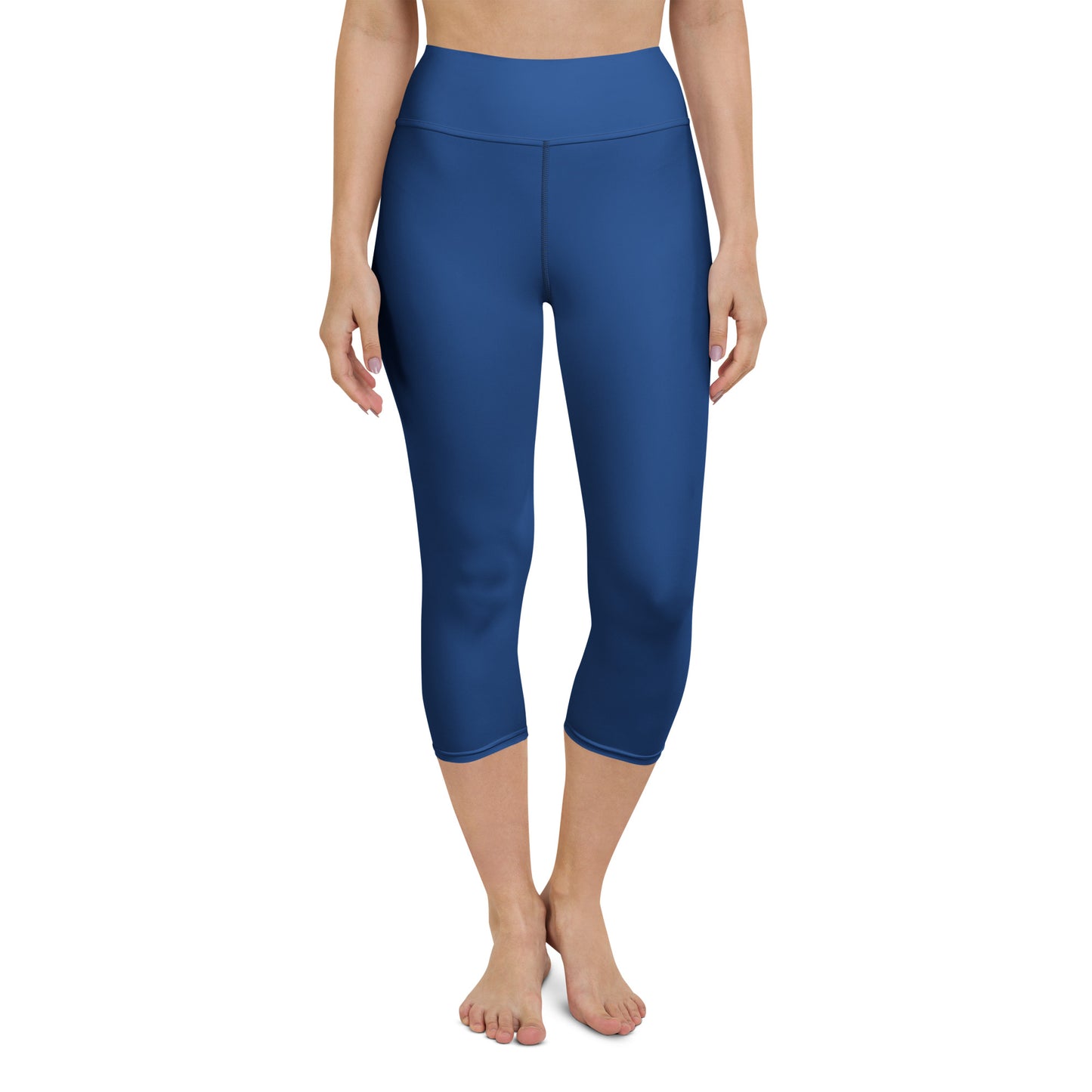 Royal Blue Yoga Capri Leggings - Activewear Well