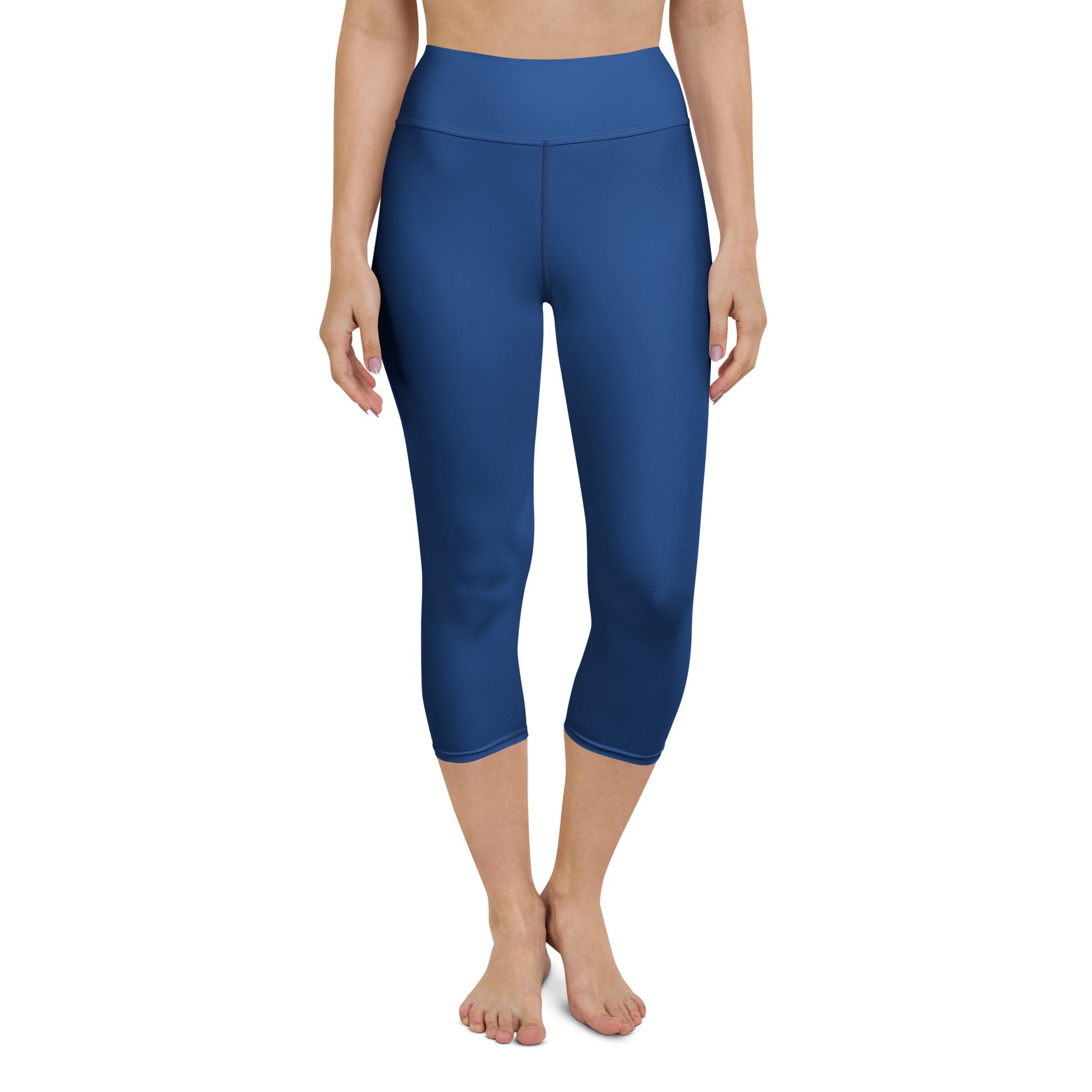 Royal Blue Yoga Capri Leggings - Activewear Well