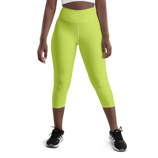 Fluo Yoga Capri Leggings - Activewear Well