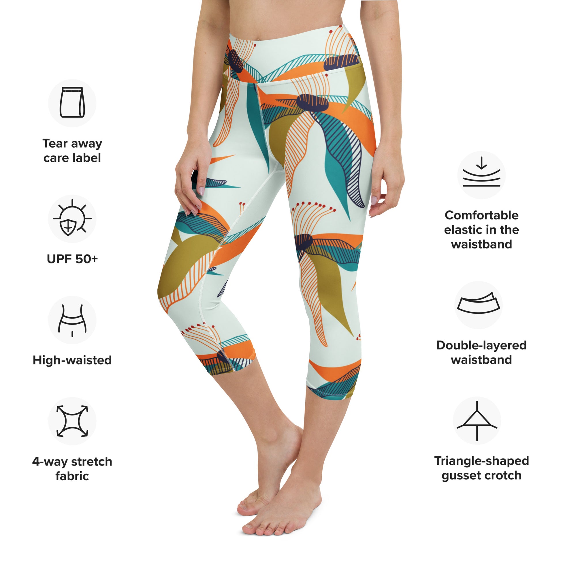 Destiny High-Rise Capri - Activewear Well