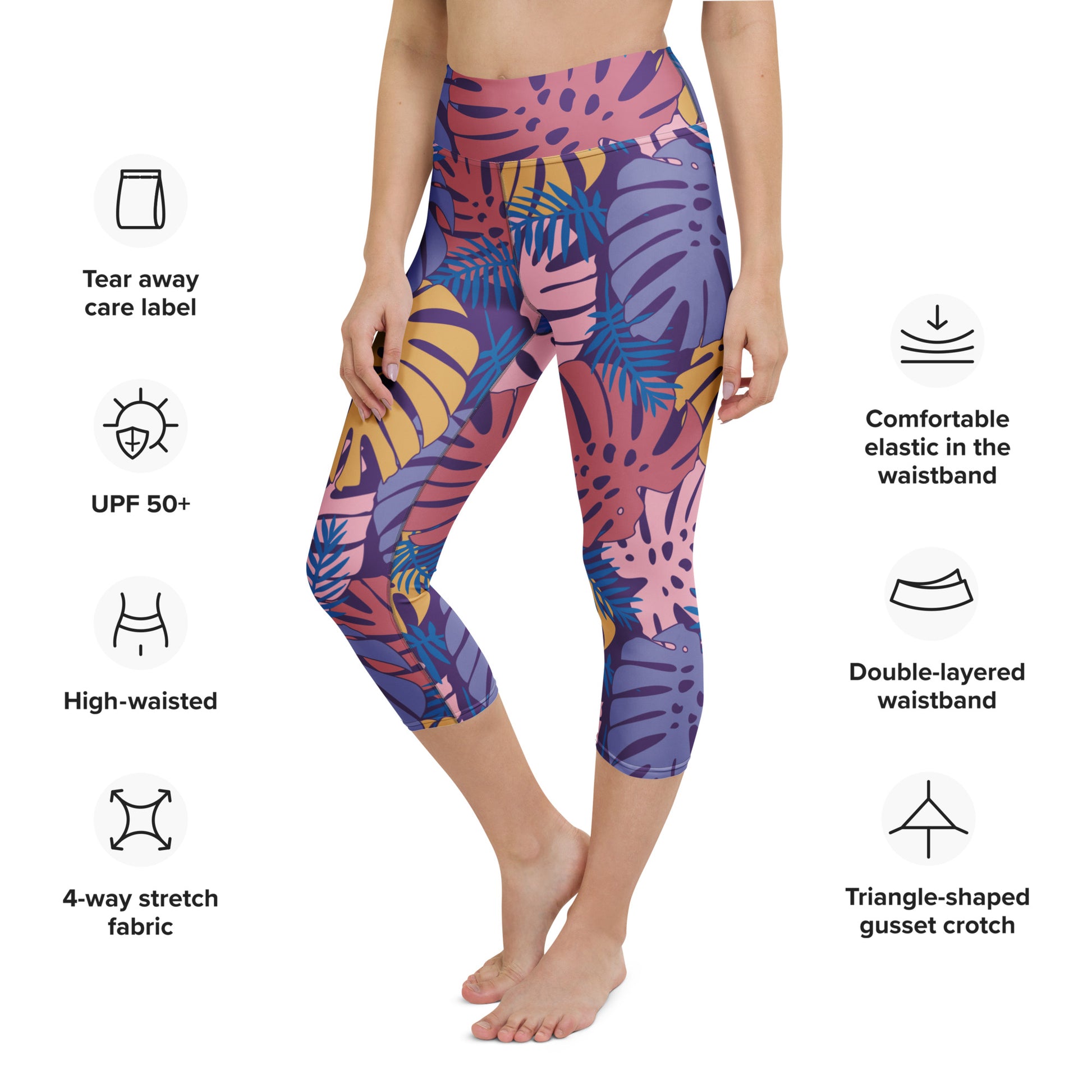 Angelina High-Rise Capri - Activewear Well
