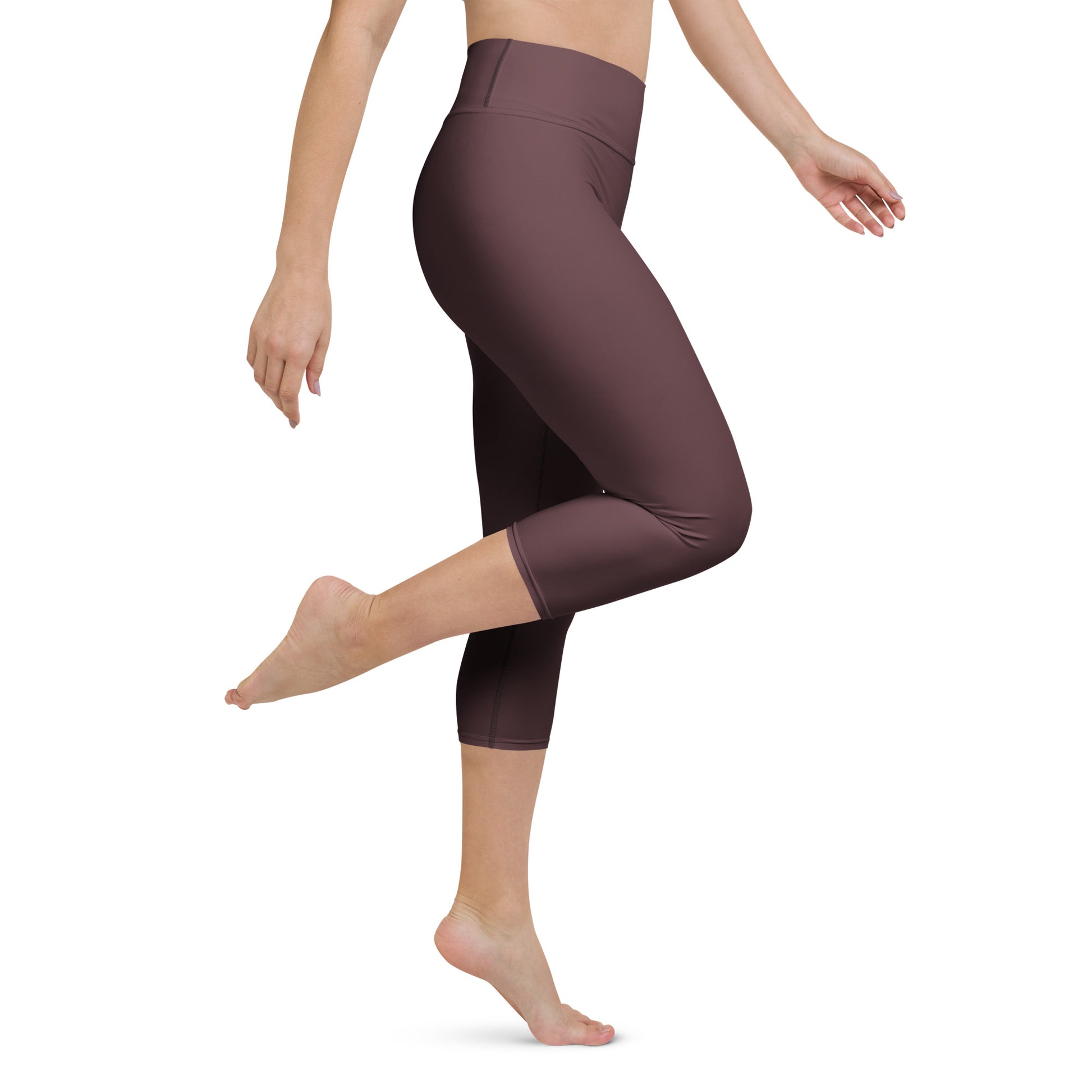 Espresso Yoga Capri Leggings - Activewear Well