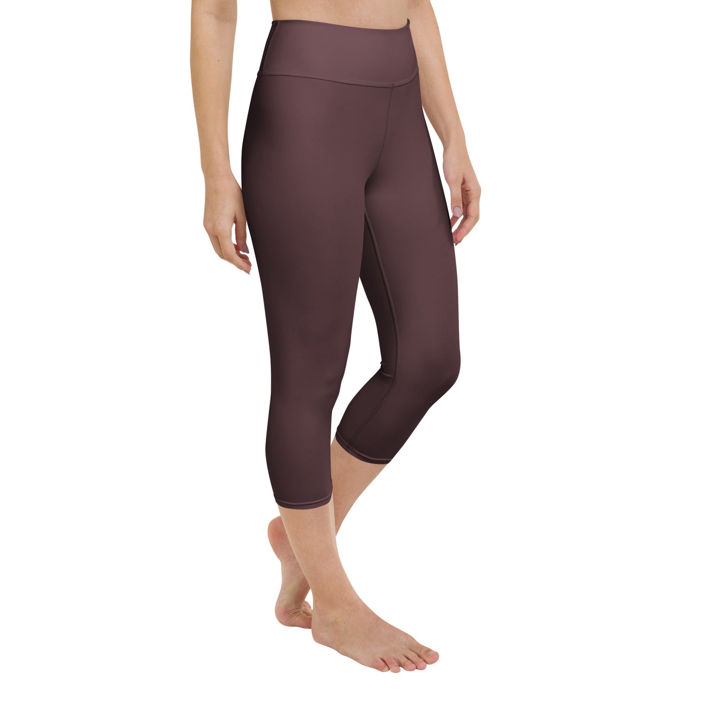 Espresso Yoga Capri Leggings - Activewear Well