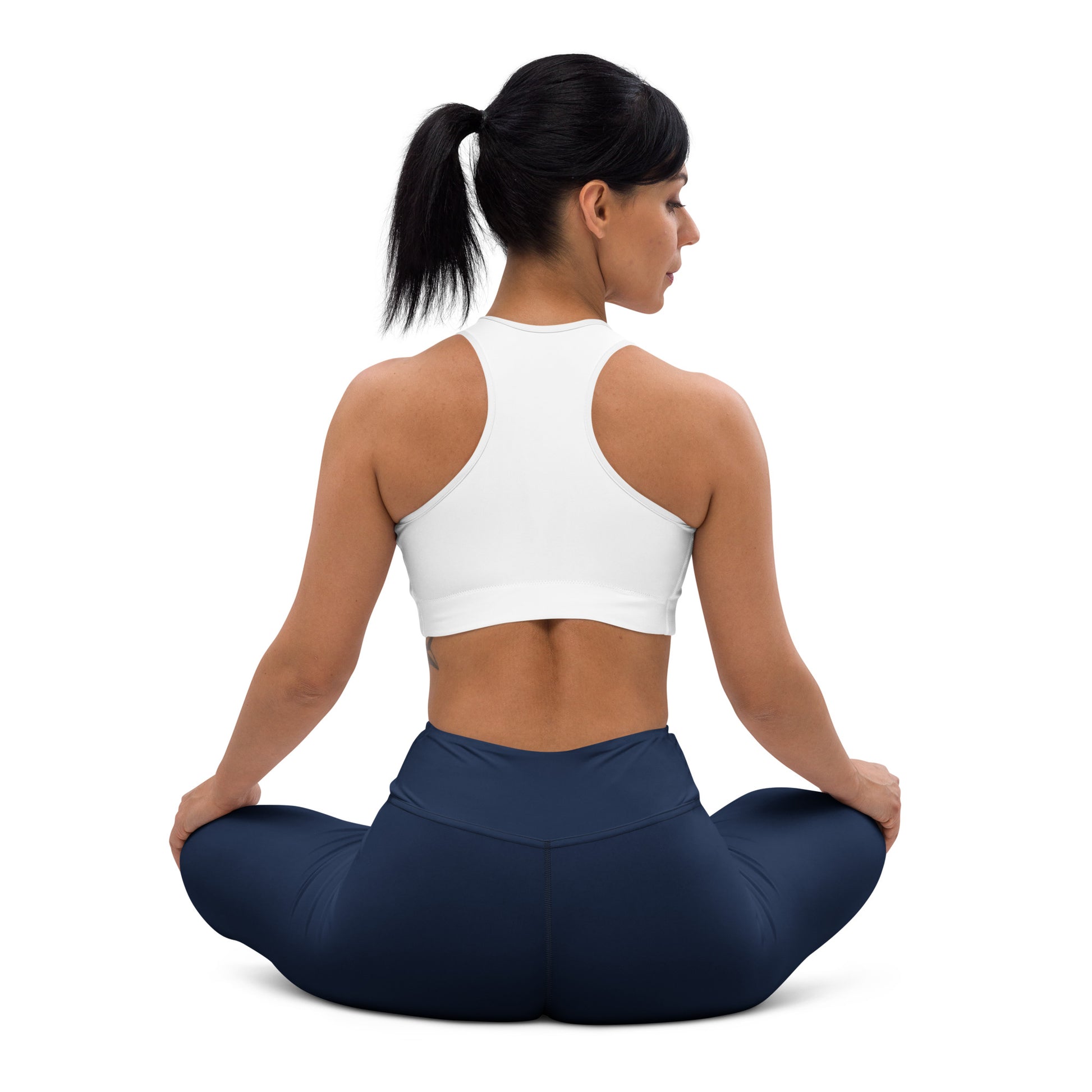 Navy High-Rise Yoga Leggings - Activewear Well