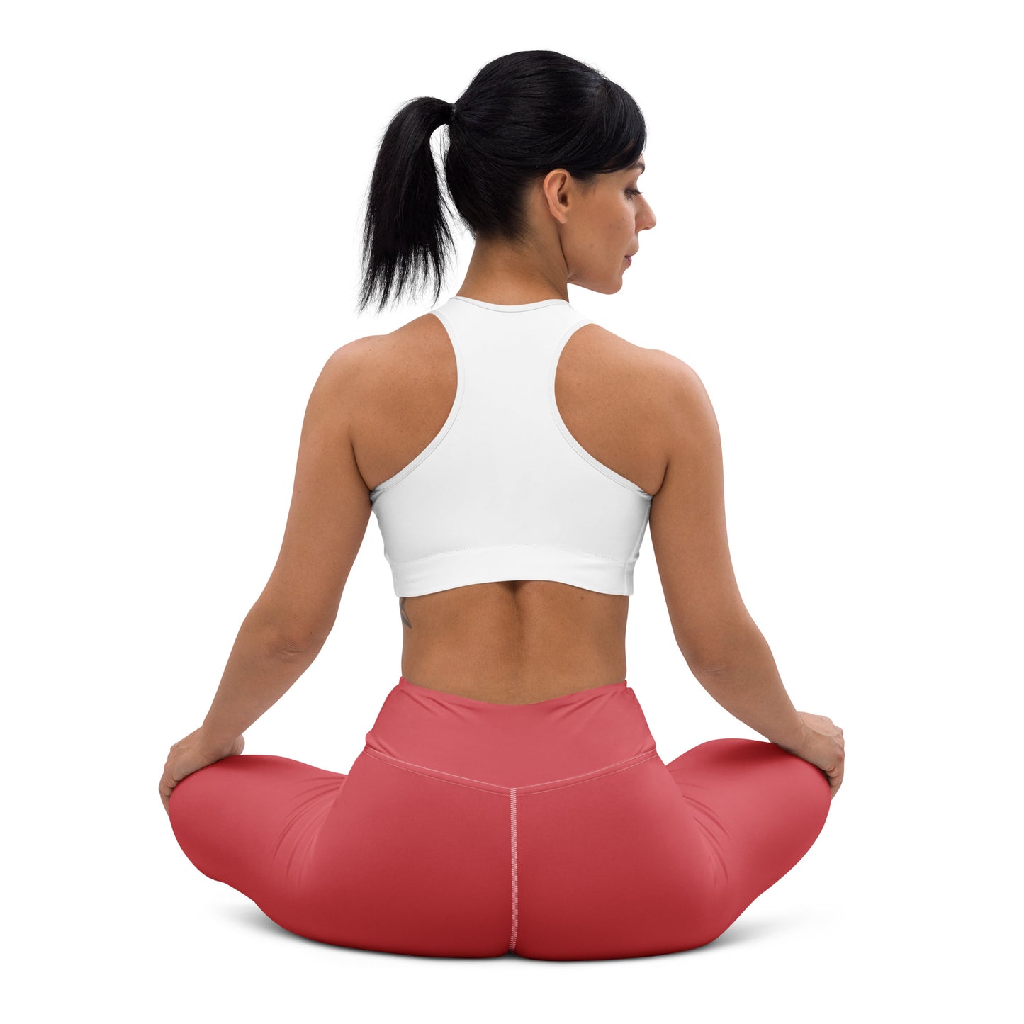 Rose Gold Yoga Leggings - Activewear Well