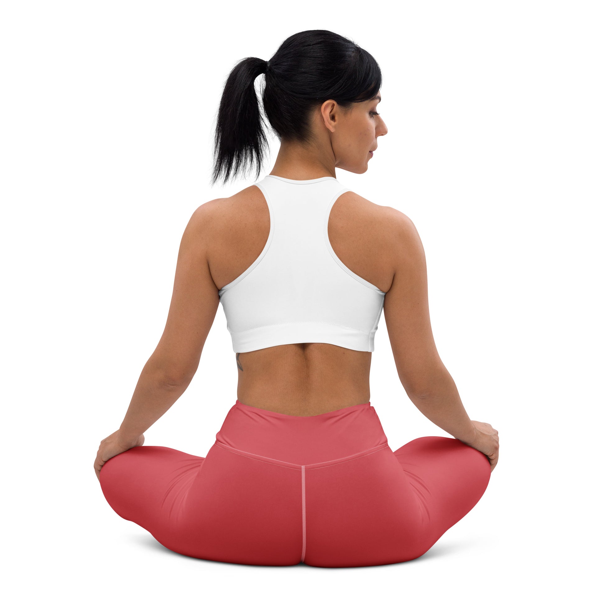 Rose Gold Yoga Leggings - Activewear Well
