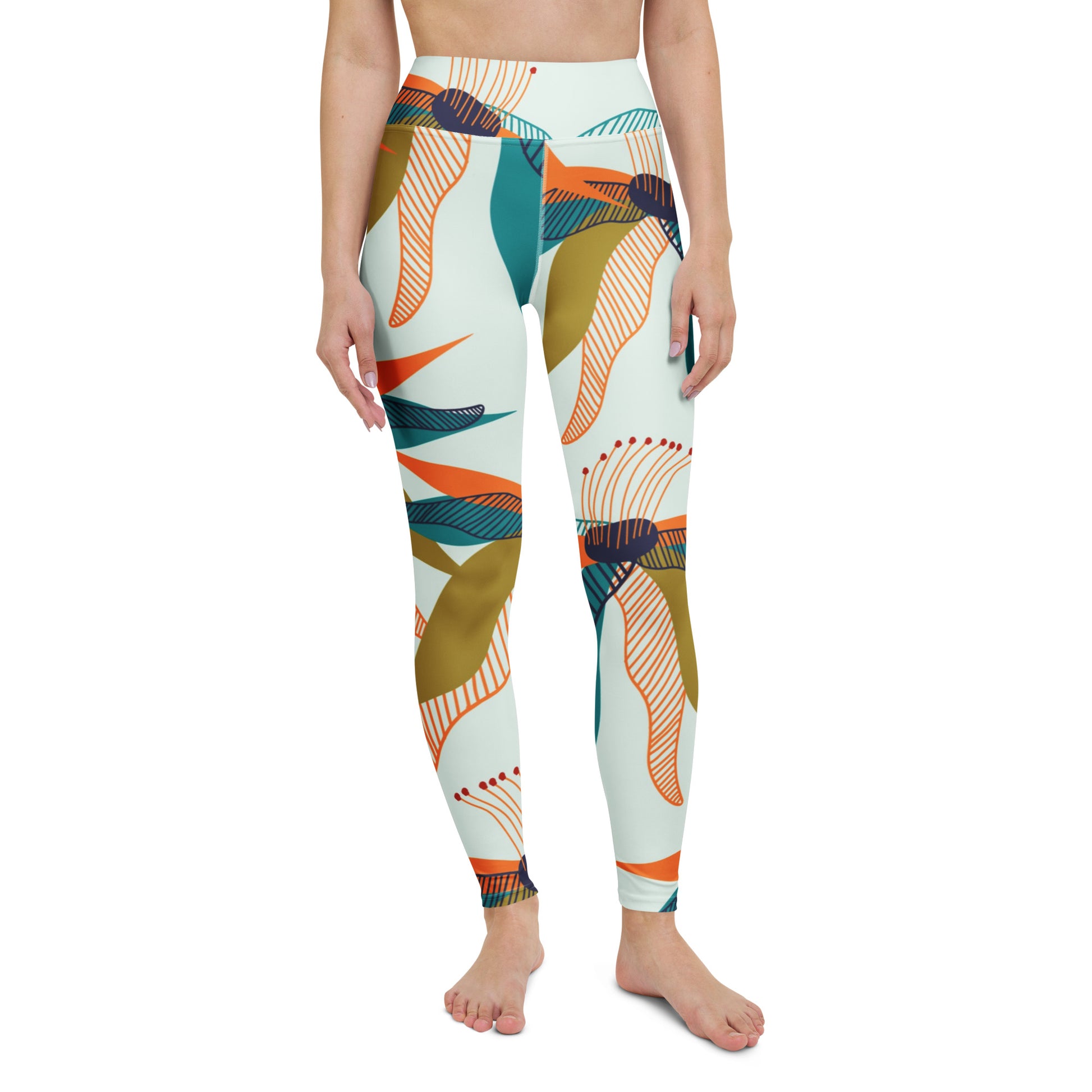 Destiny High-Rise Yoga Leggings - Activewear Well