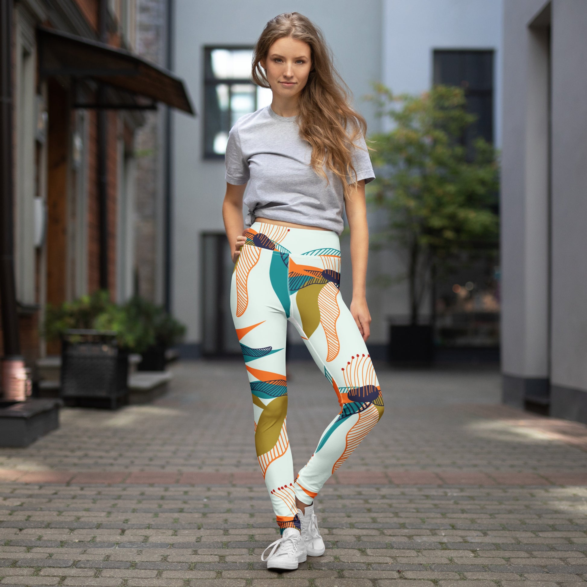 Destiny High-Rise Yoga Leggings - Activewear Well
