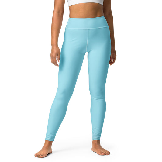 Blue High-Rise Yoga Leggings - Activewear Well