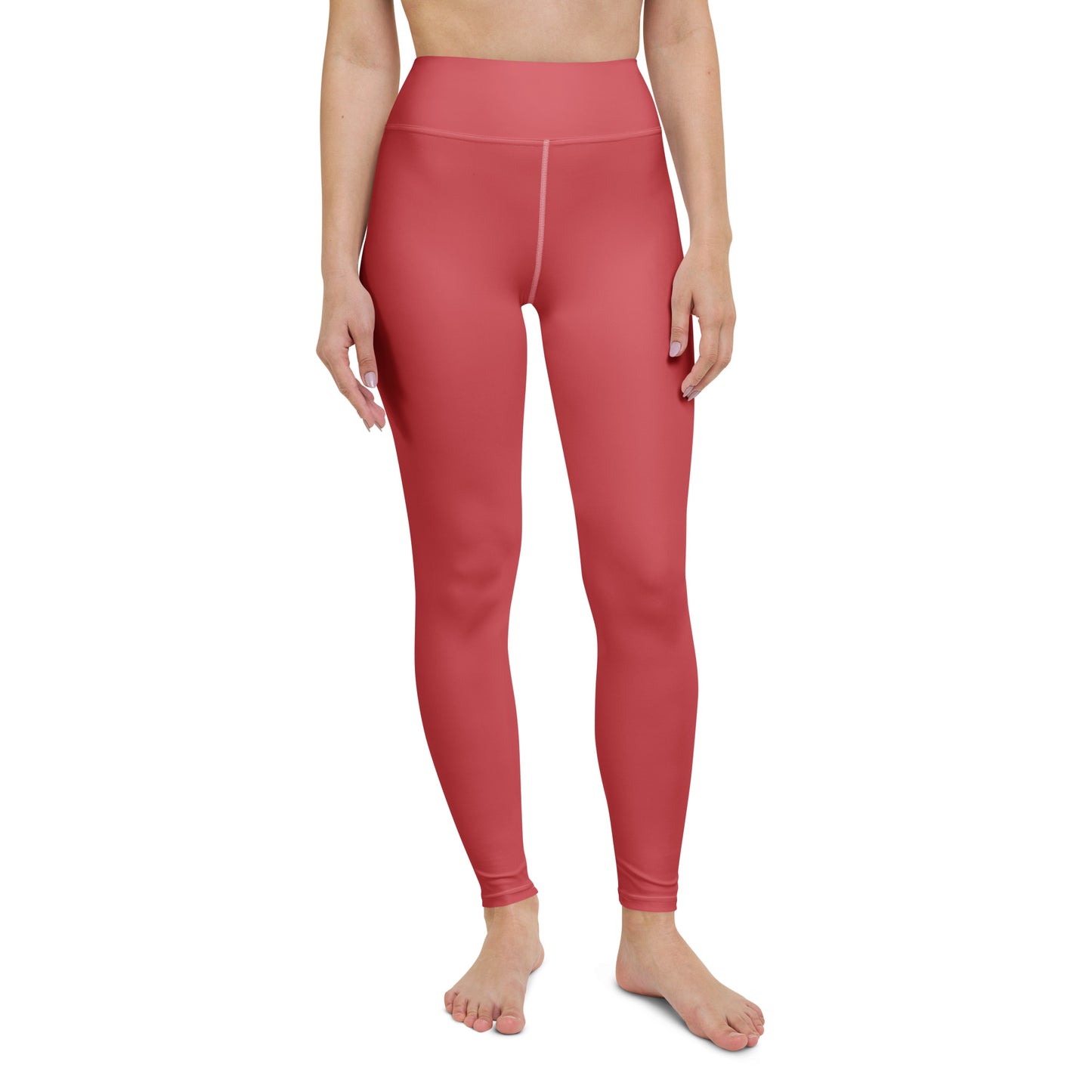 Rose Gold Yoga Leggings - Activewear Well