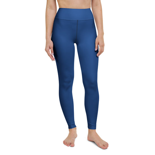 Royal Blue High-Rise Yoga Leggings - Activewear Well