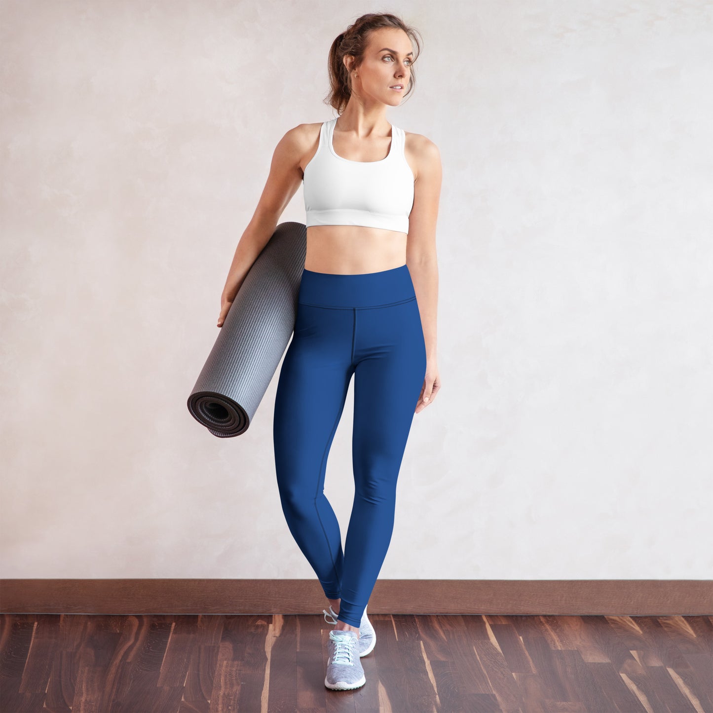 Royal Blue High-Rise Yoga Leggings - Activewear Well