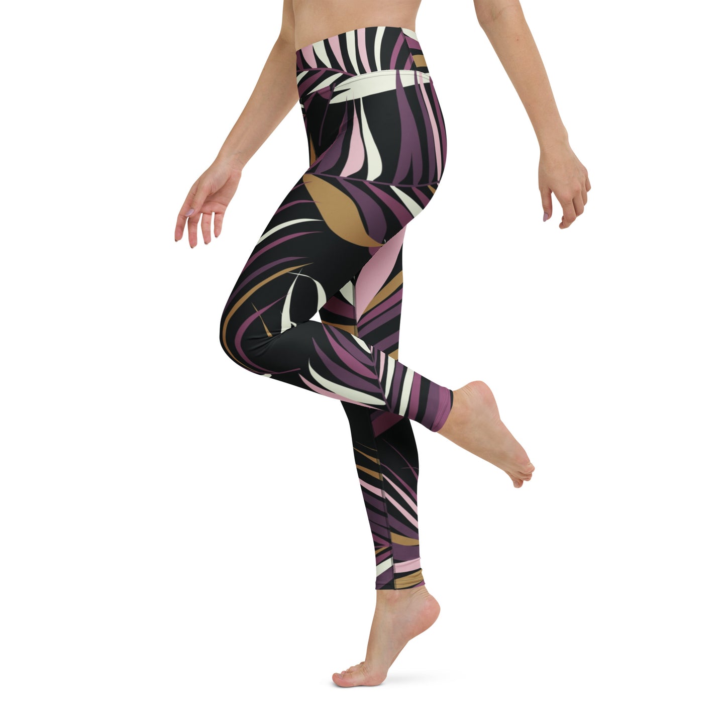 Jasmine High-Rise Yoga Leggings - Activewear Well