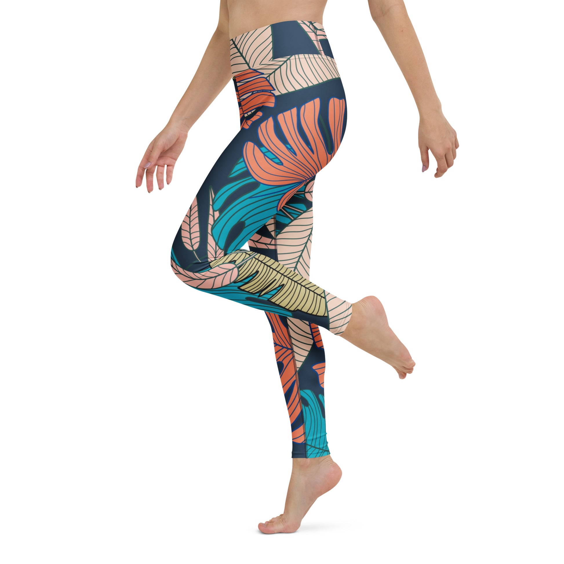 Mary High-Rise Yoga Leggings - Activewear Well