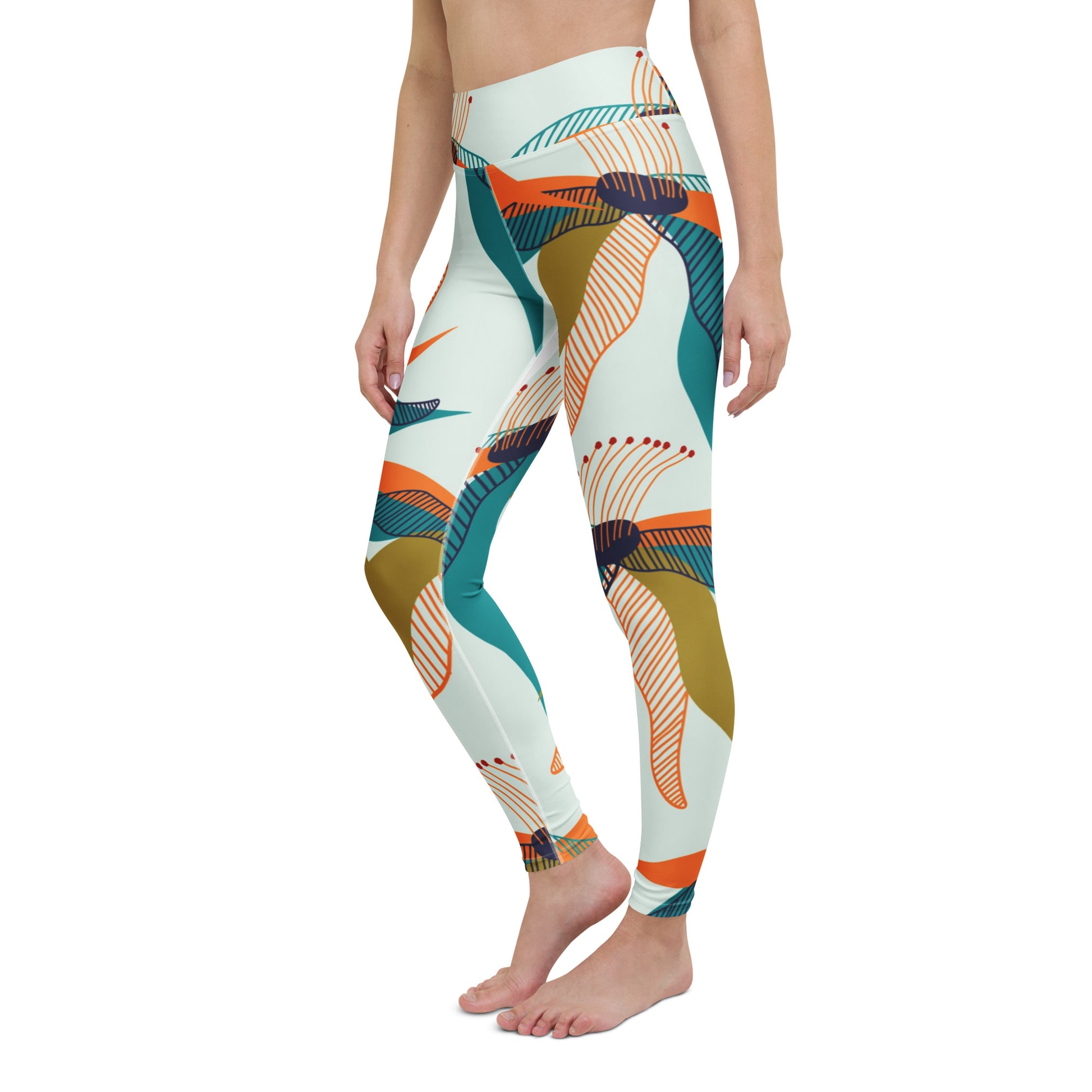 Destiny High-Rise Yoga Leggings - Activewear Well