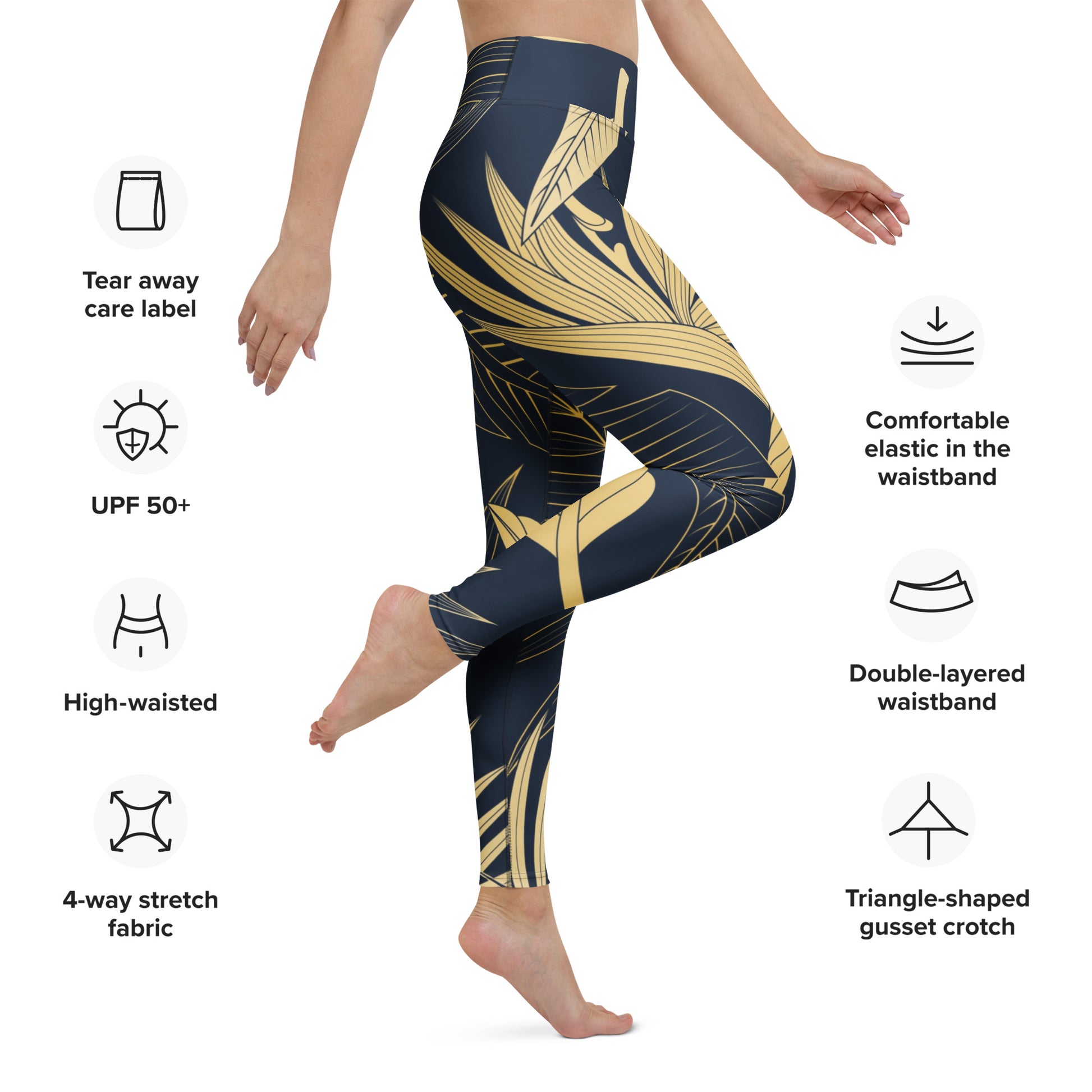 Charlotte High-Rise Yoga Leggings - Activewear Well